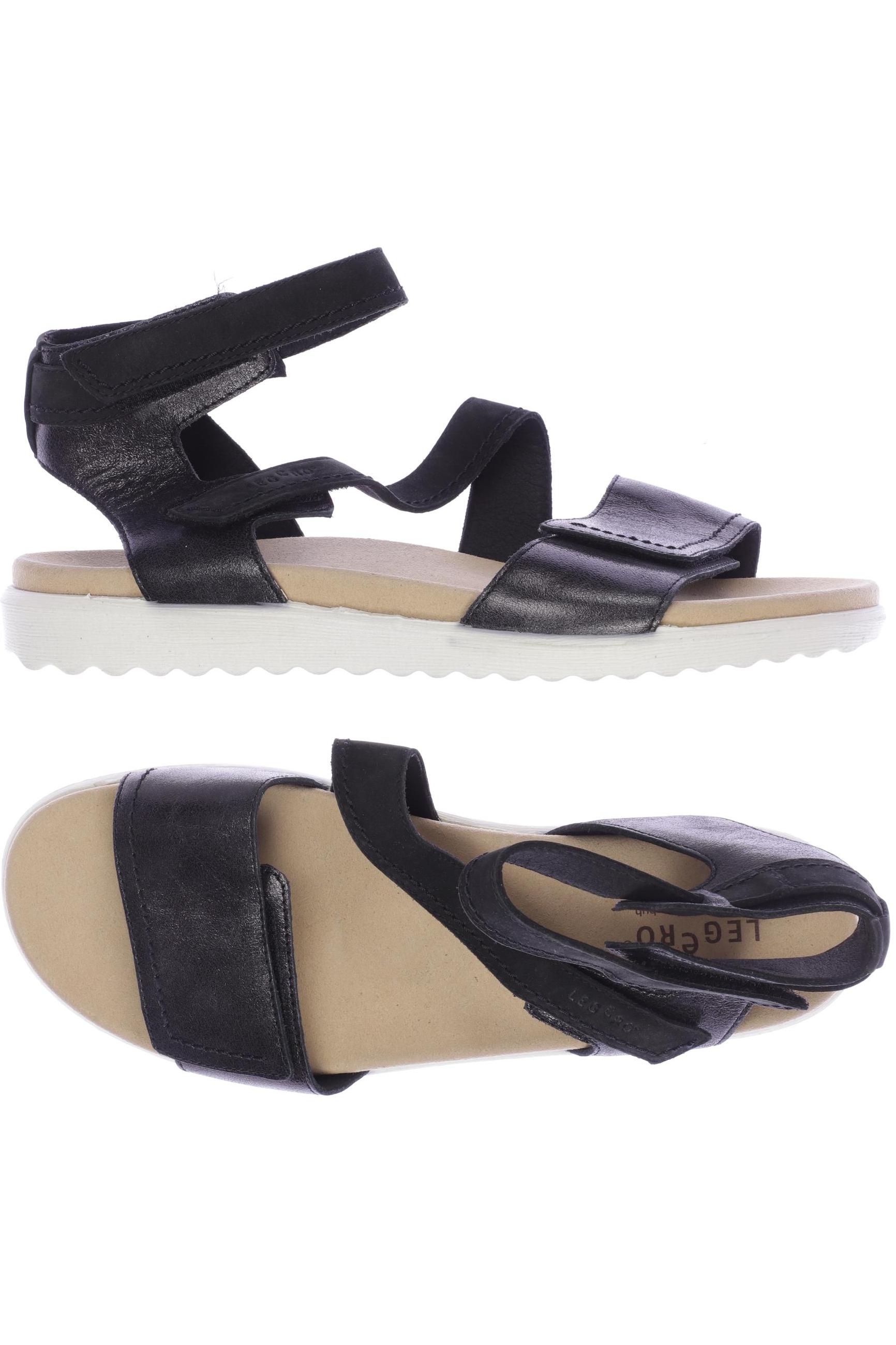 

Legero Damen Sandale, schwarz, Gr. 43