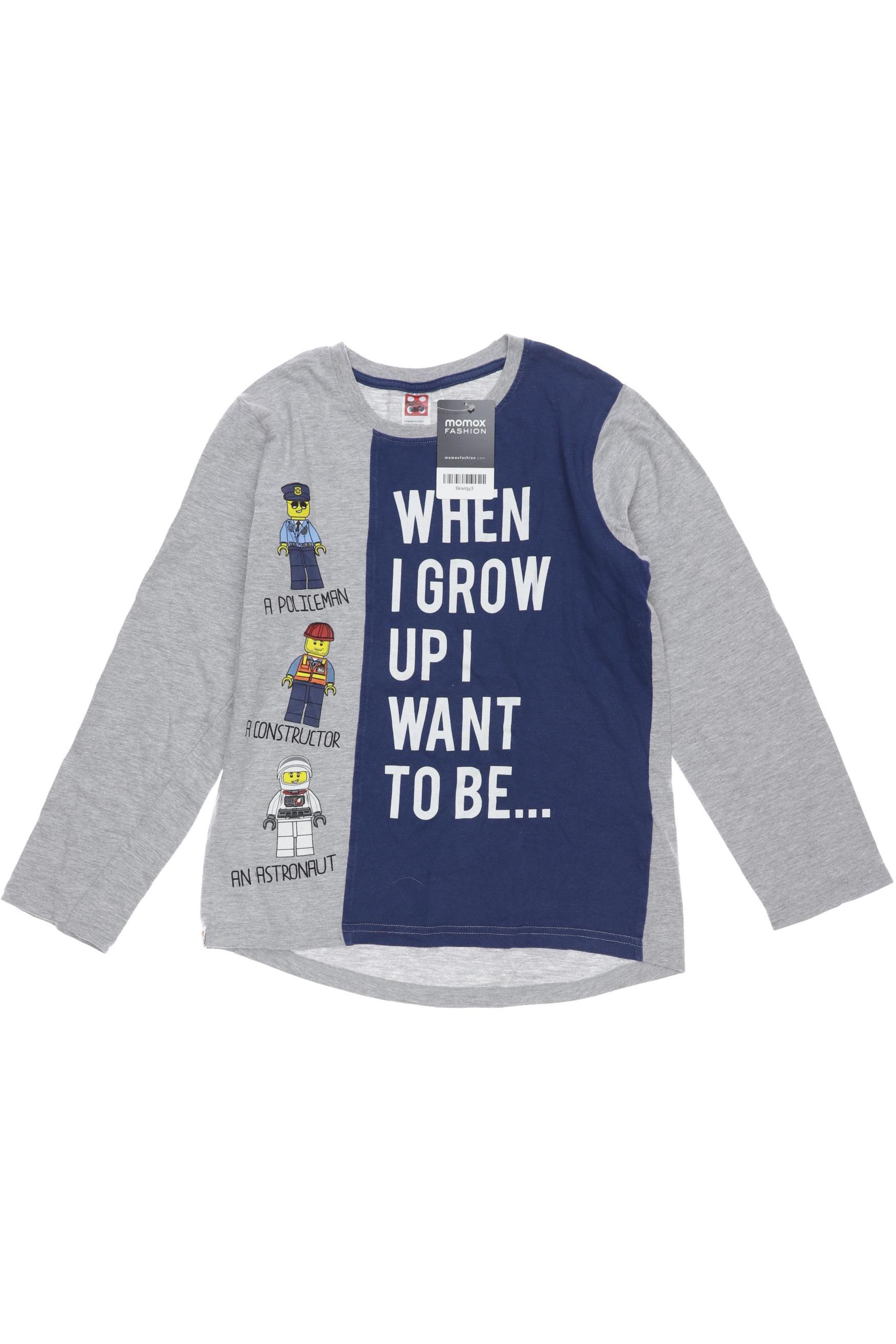 

Lego Wear Herren Langarmshirt, grau, Gr. 140