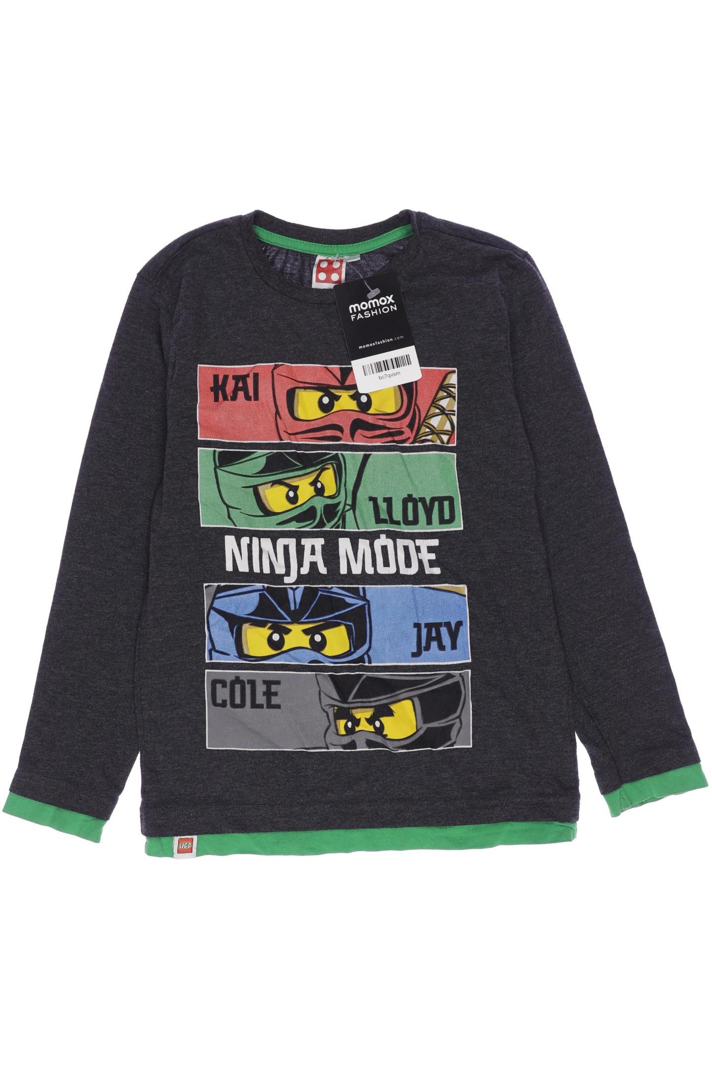 

Lego Wear Herren Langarmshirt, grau, Gr. 122
