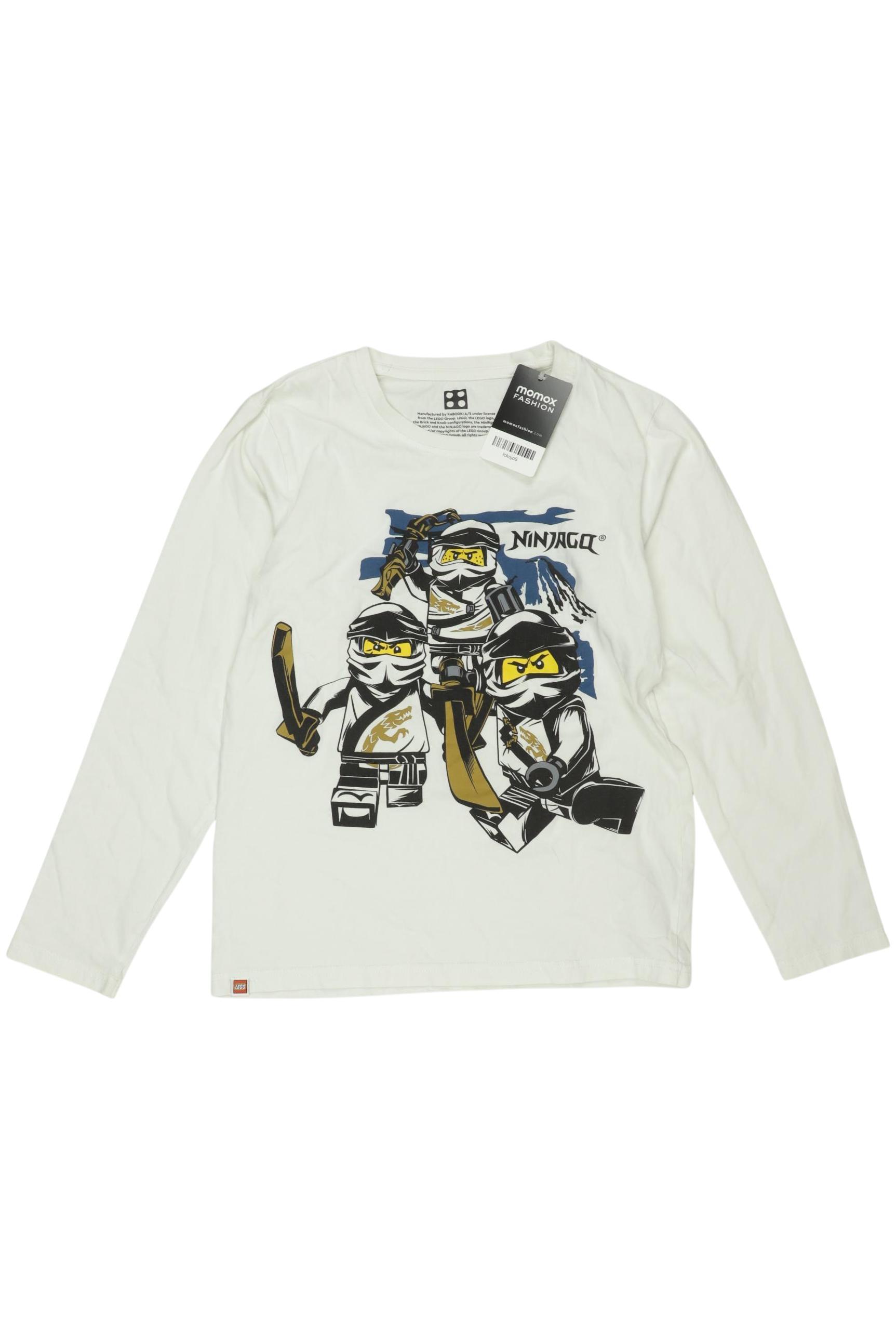 

Lego Wear Herren Langarmshirt, weiß, Gr. 152