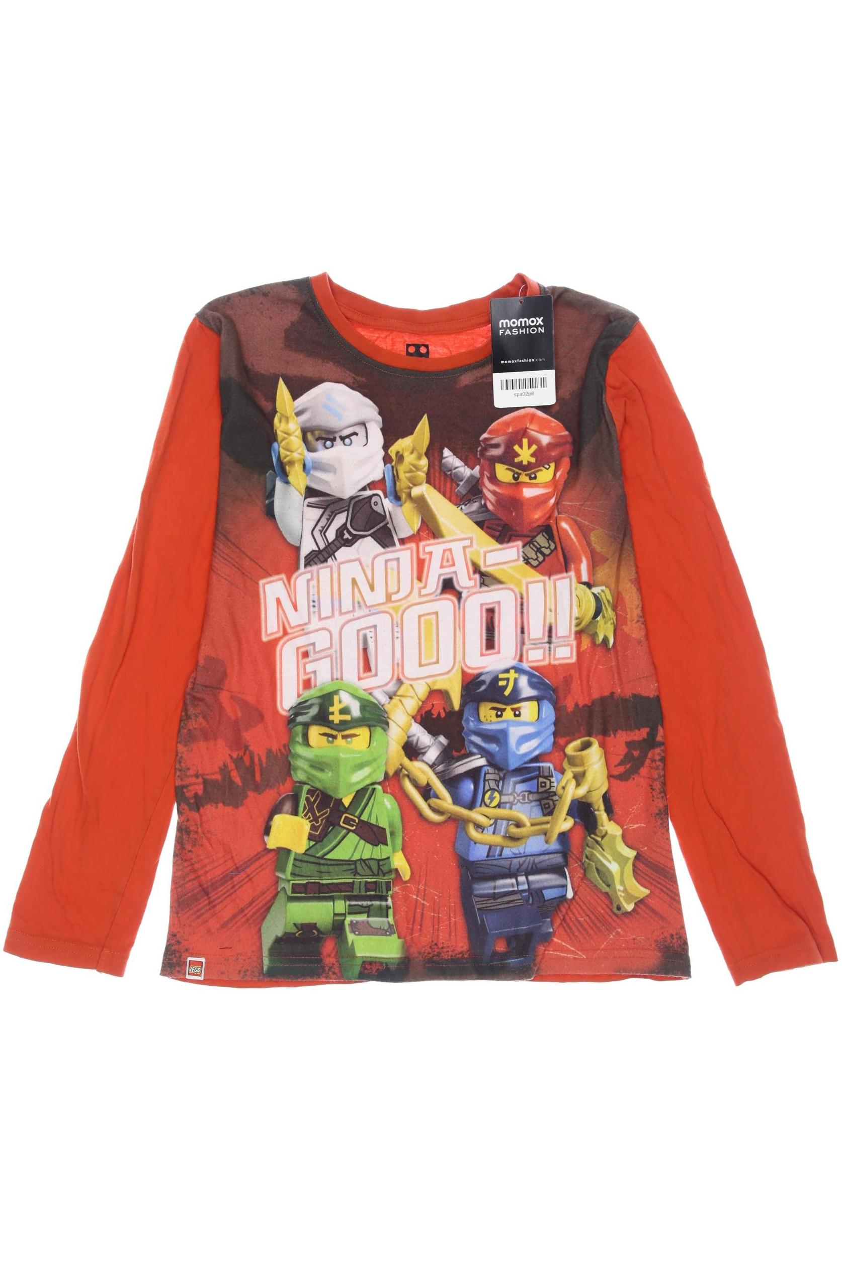 

Lego Wear Herren Langarmshirt, orange, Gr. 152