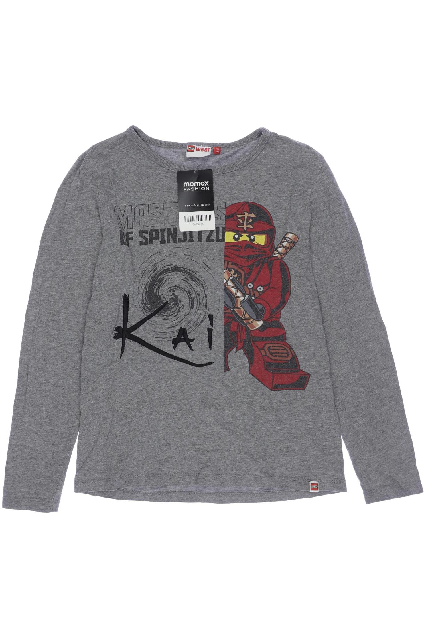 

Lego Wear Herren Langarmshirt, grau, Gr. 146