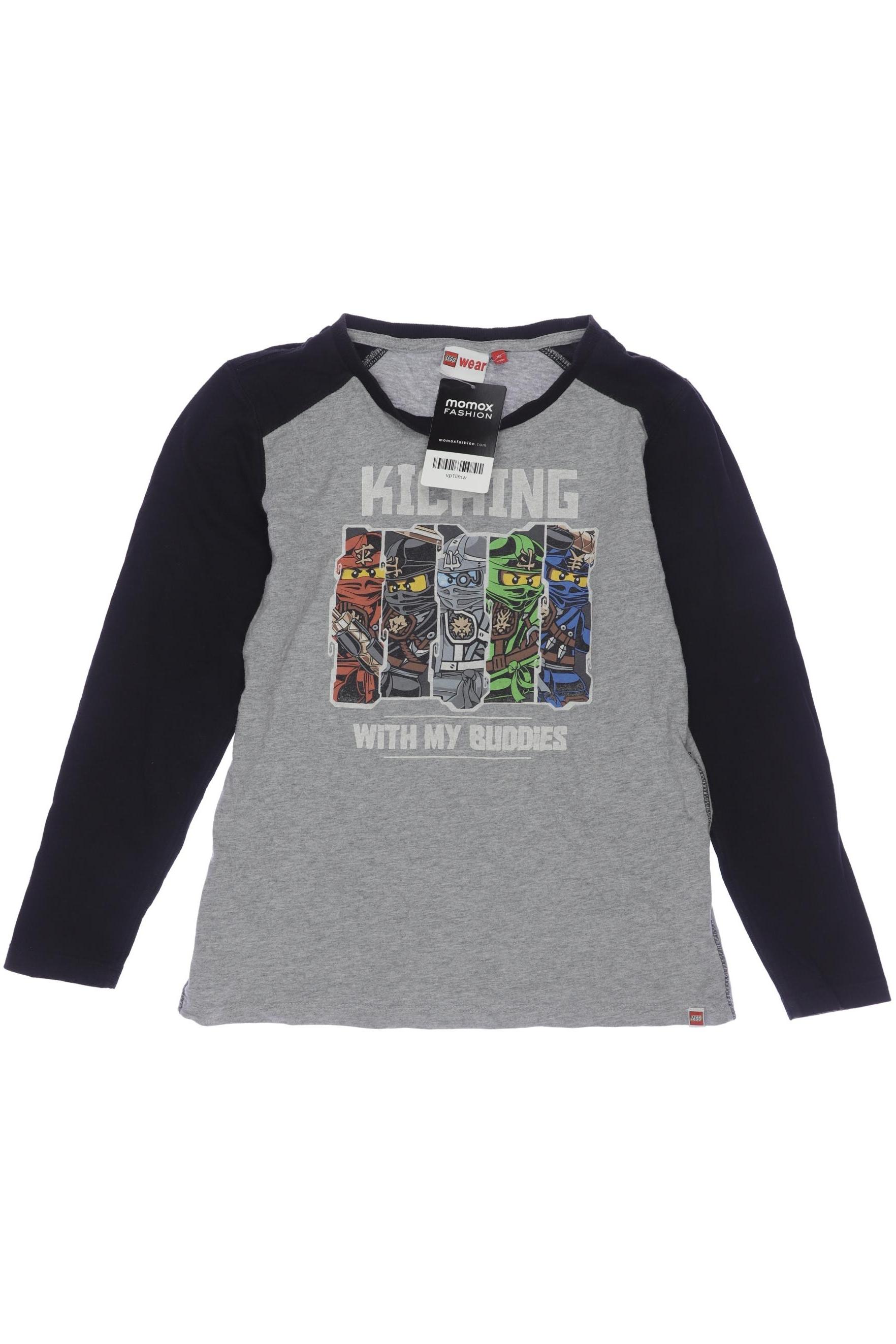 

Lego Wear Herren Langarmshirt, grau, Gr. 140