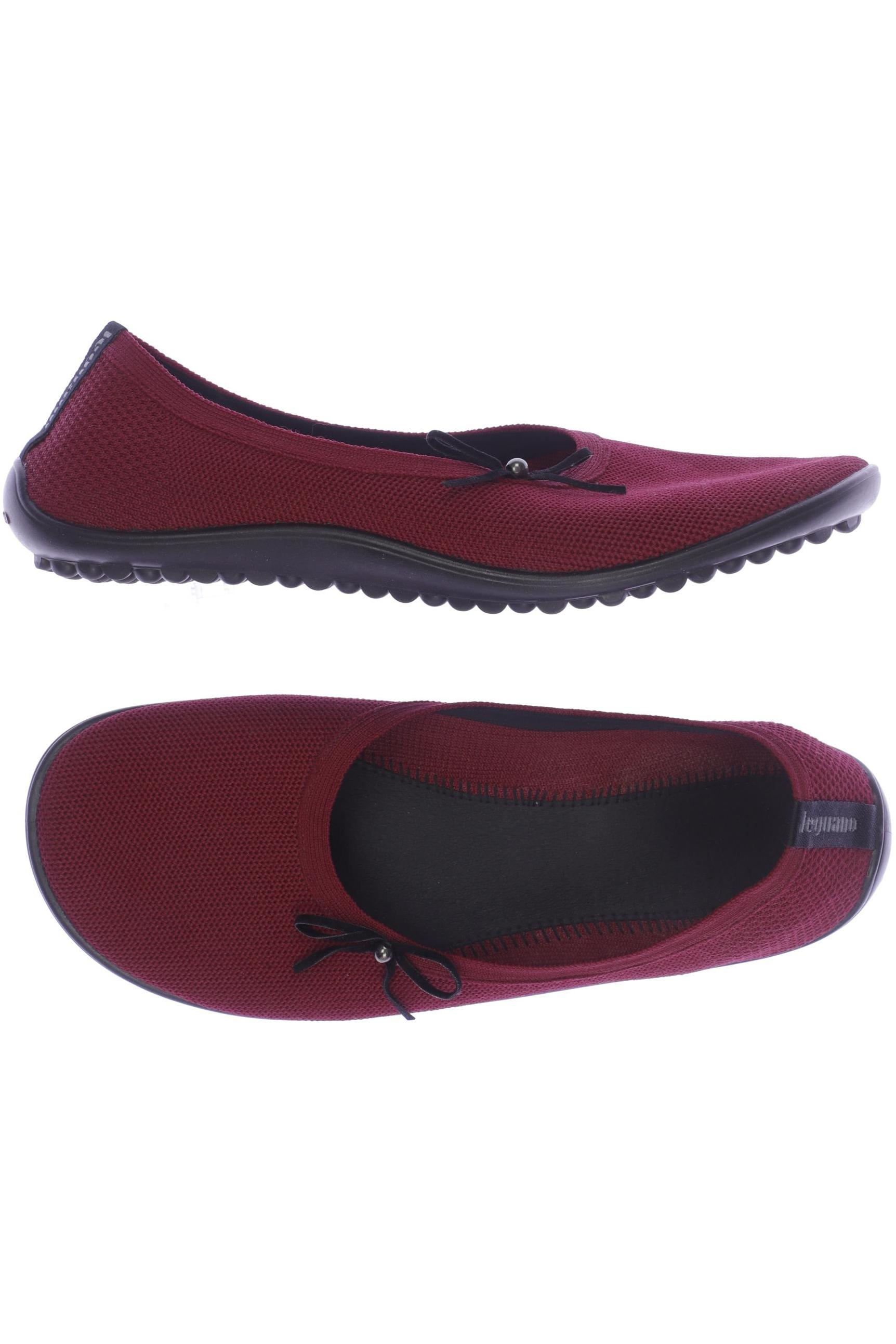

Leguano Damen Ballerinas, bordeaux, Gr. 38