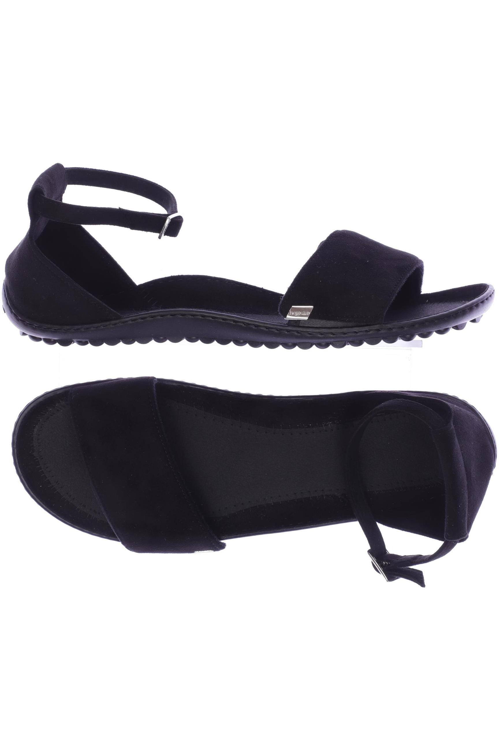 

Leguano Damen Sandale, schwarz, Gr. 42