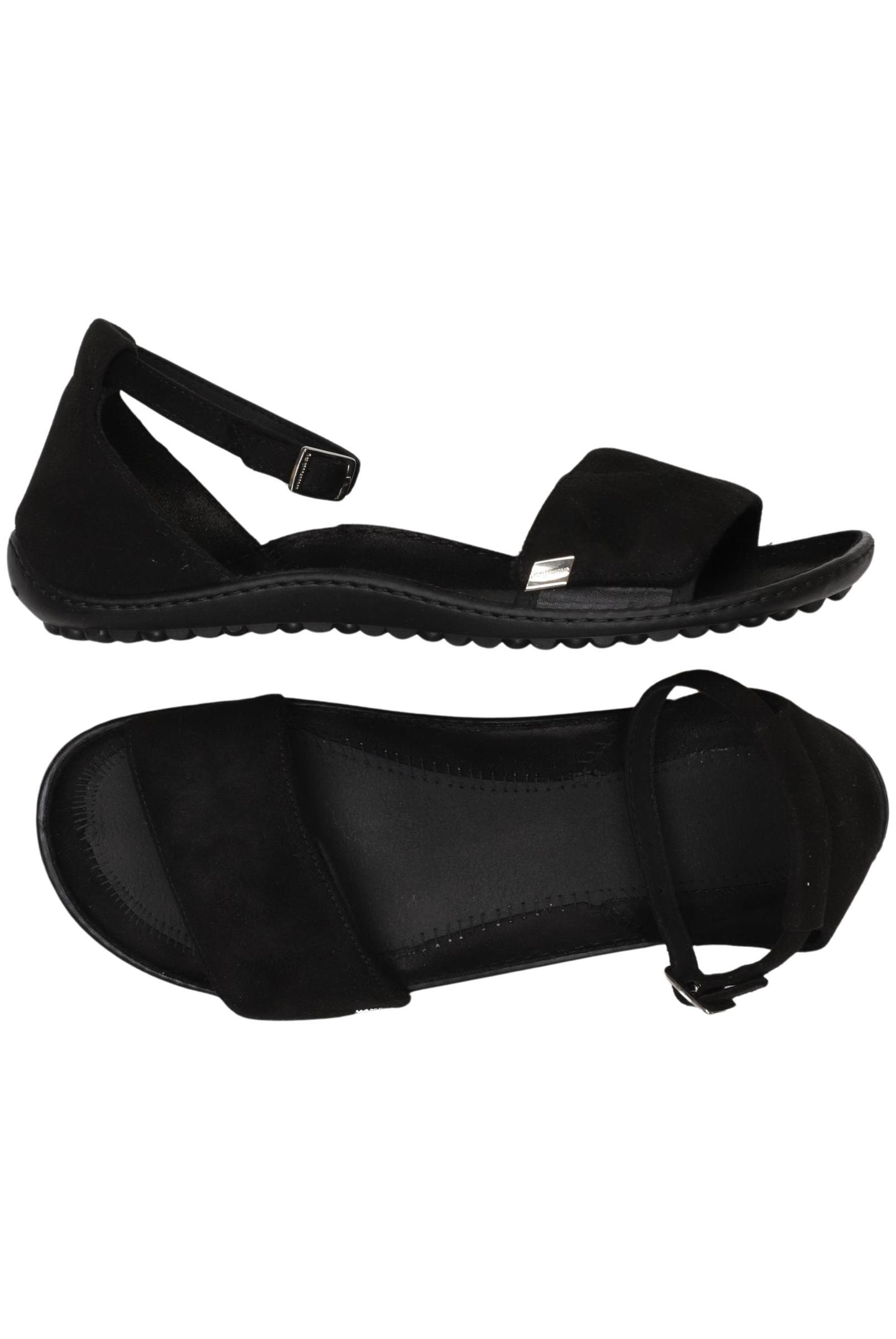 

Leguano Damen Sandale, schwarz, Gr. 39