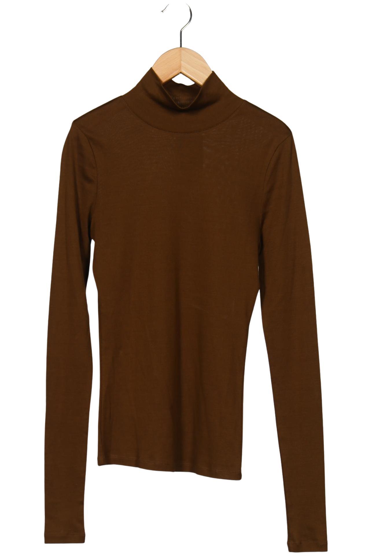 

Lemaire Damen Langarmshirt, braun, Gr. 34