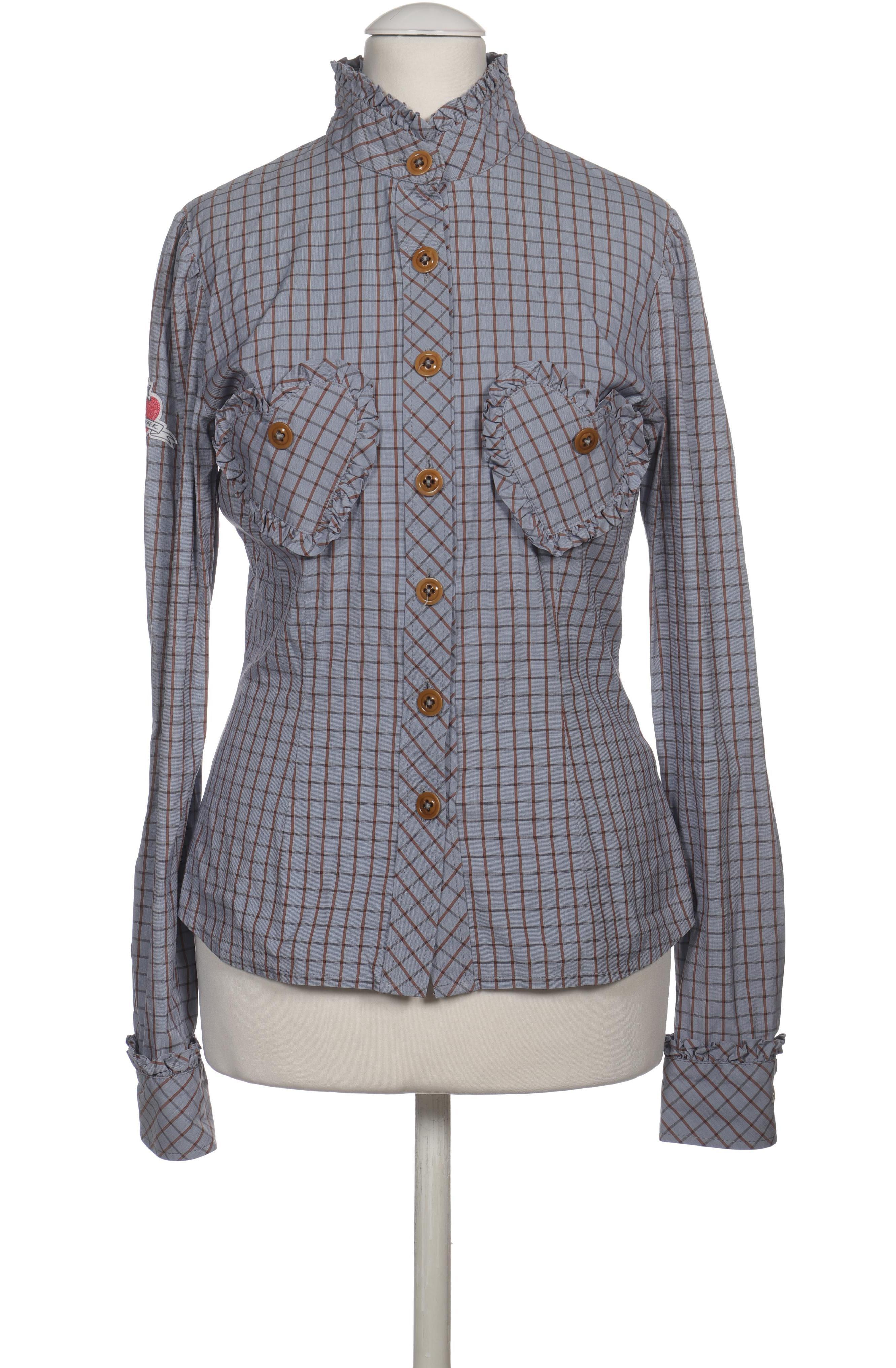 

Lena Hoschek Damen Bluse, blau, Gr.