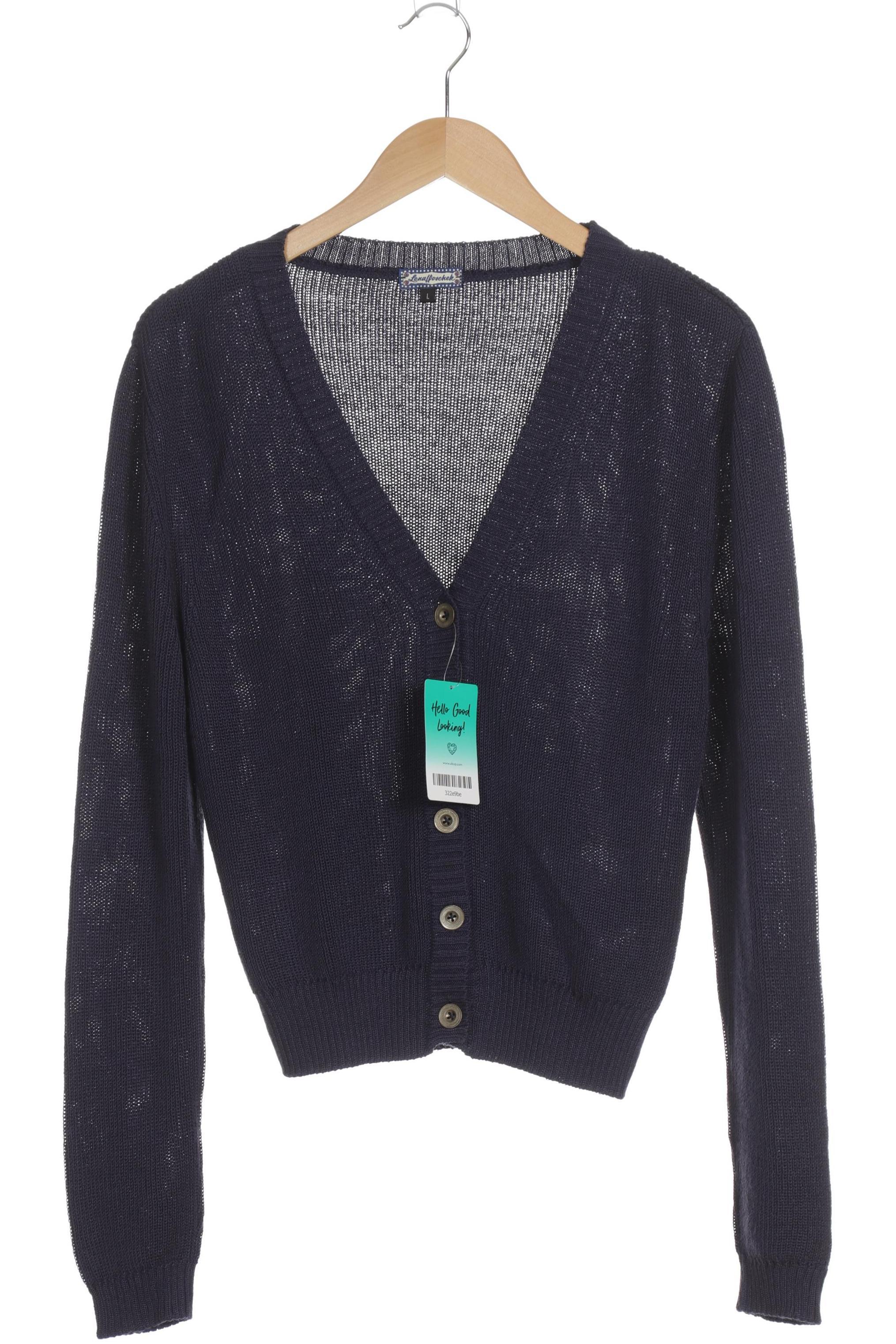 

Lena Hoschek Damen Strickjacke, blau, Gr.