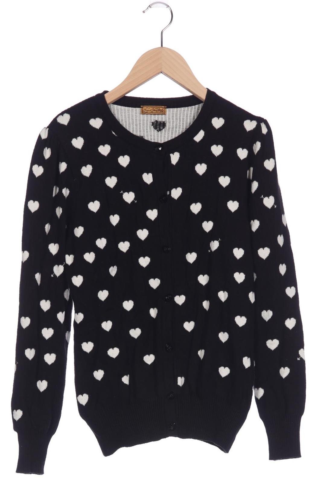 

Lena Hoschek Damen Strickjacke, schwarz, Gr. 42