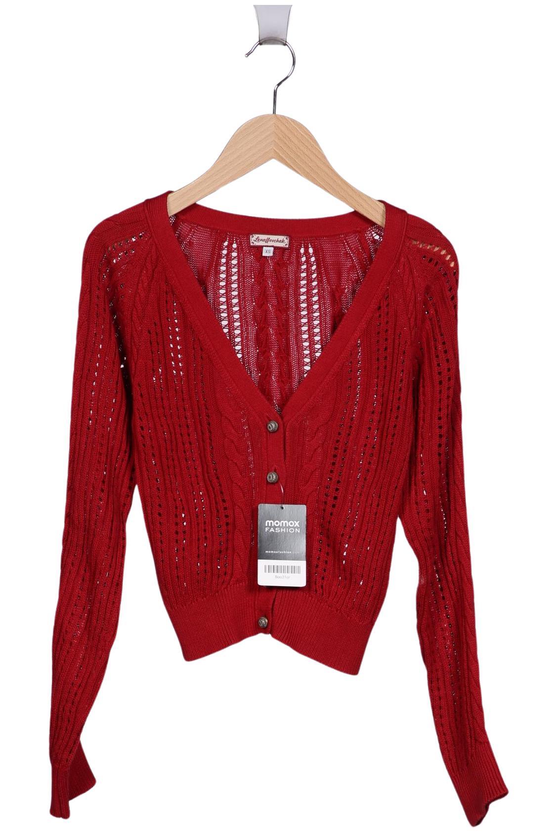 

Lena Hoschek Damen Strickjacke, rot, Gr. 34