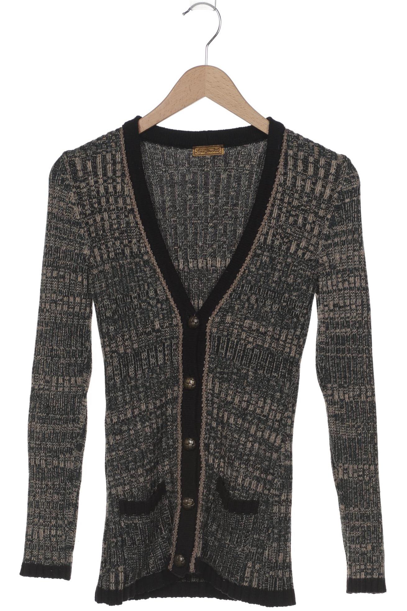 

Lena Hoschek Damen Strickjacke, grün, Gr. 36