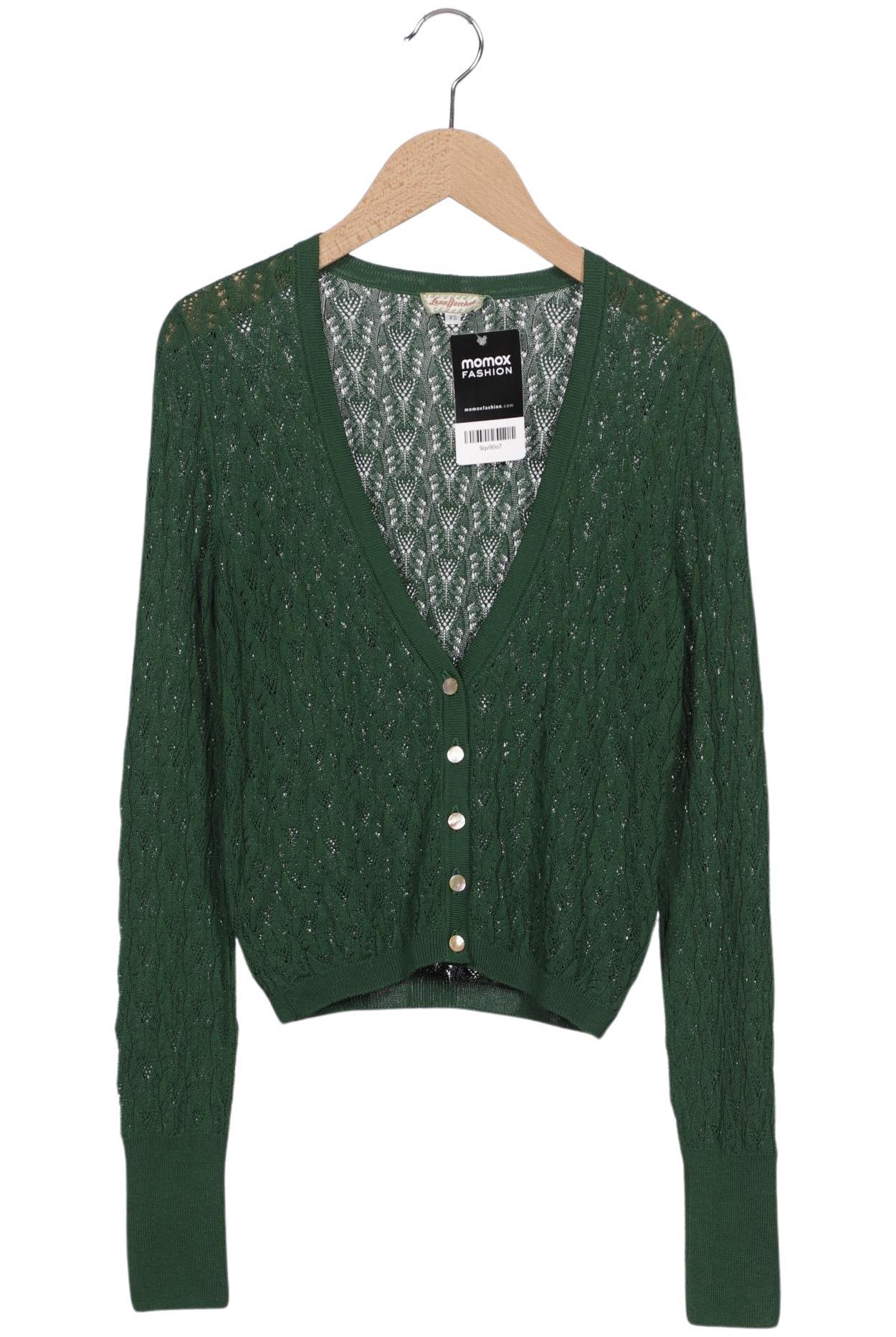 

Lena Hoschek Damen Strickjacke, grün, Gr. 34