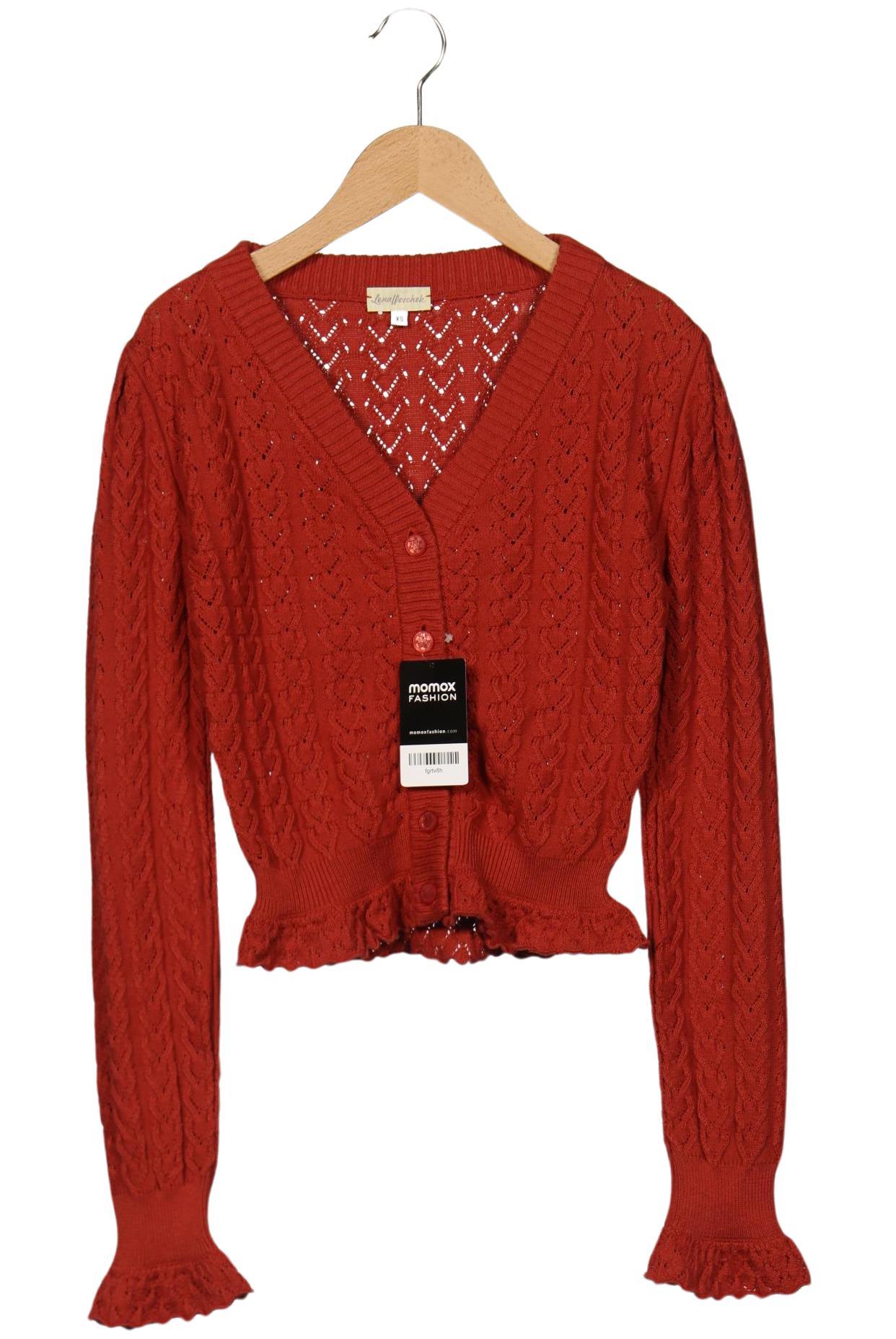 

Lena Hoschek Damen Strickjacke, rot, Gr. 34