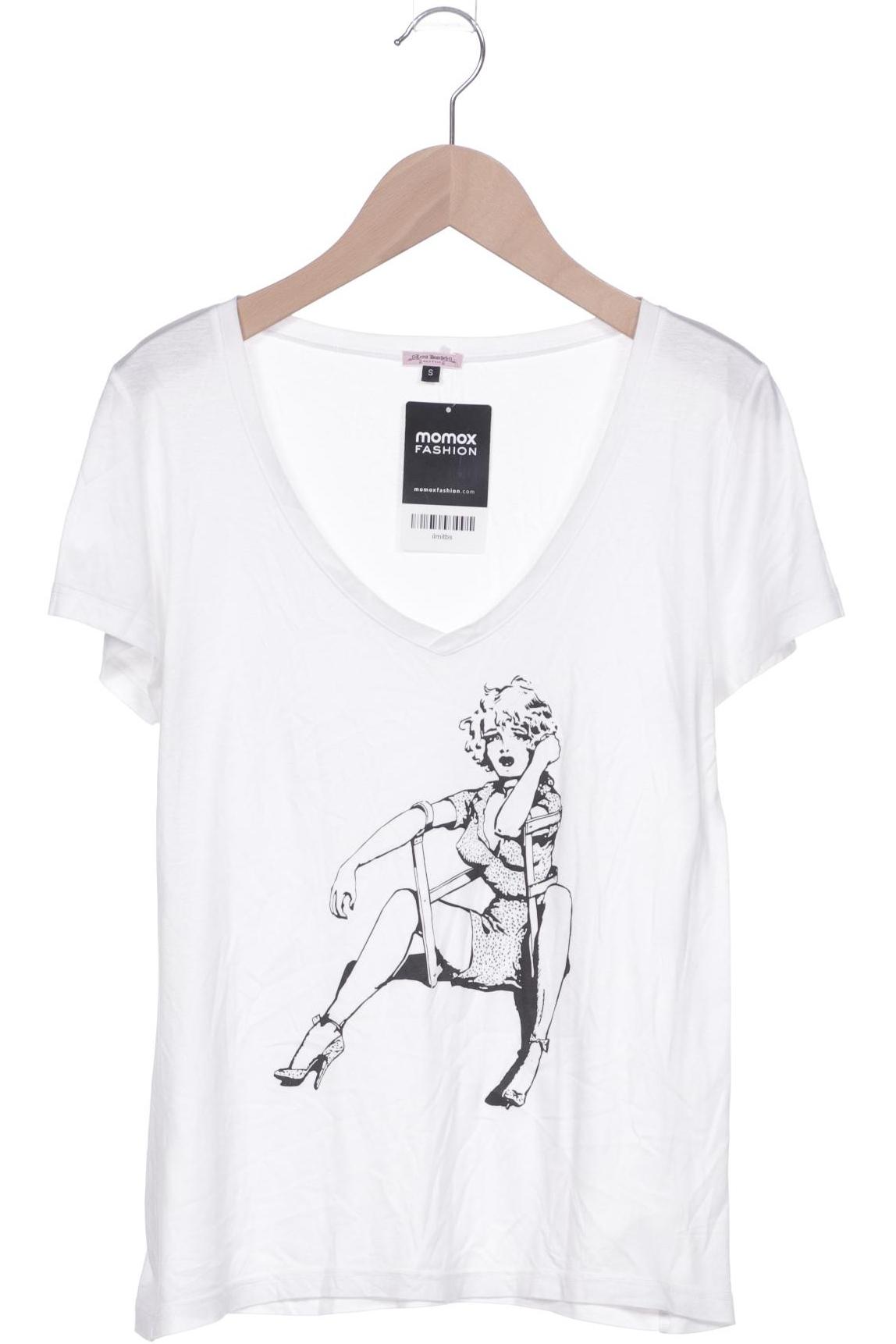 

Lena Hoschek Damen T-Shirt, weiß, Gr. 36
