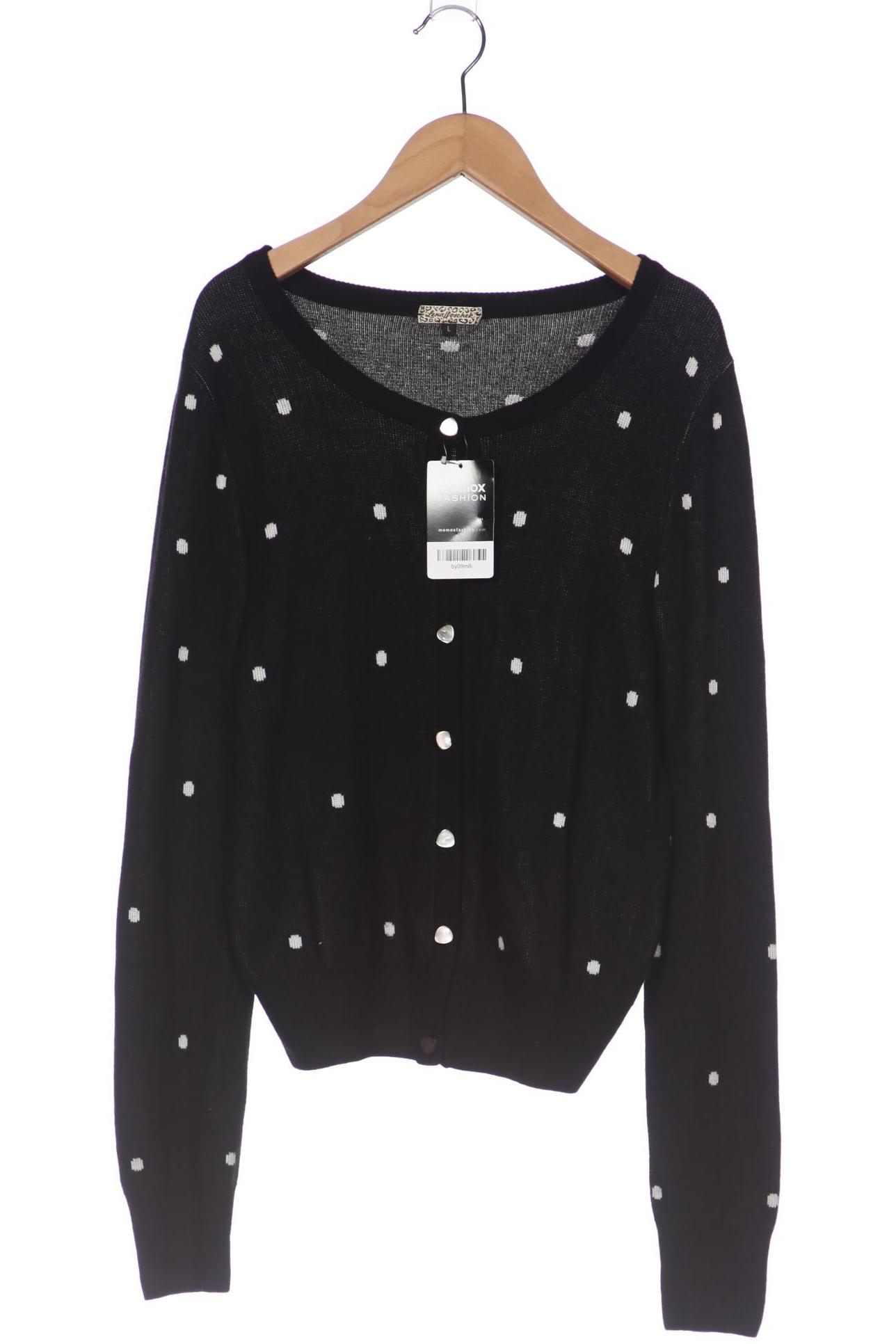 

Lena Hoschek Damen Strickjacke, schwarz, Gr. 42