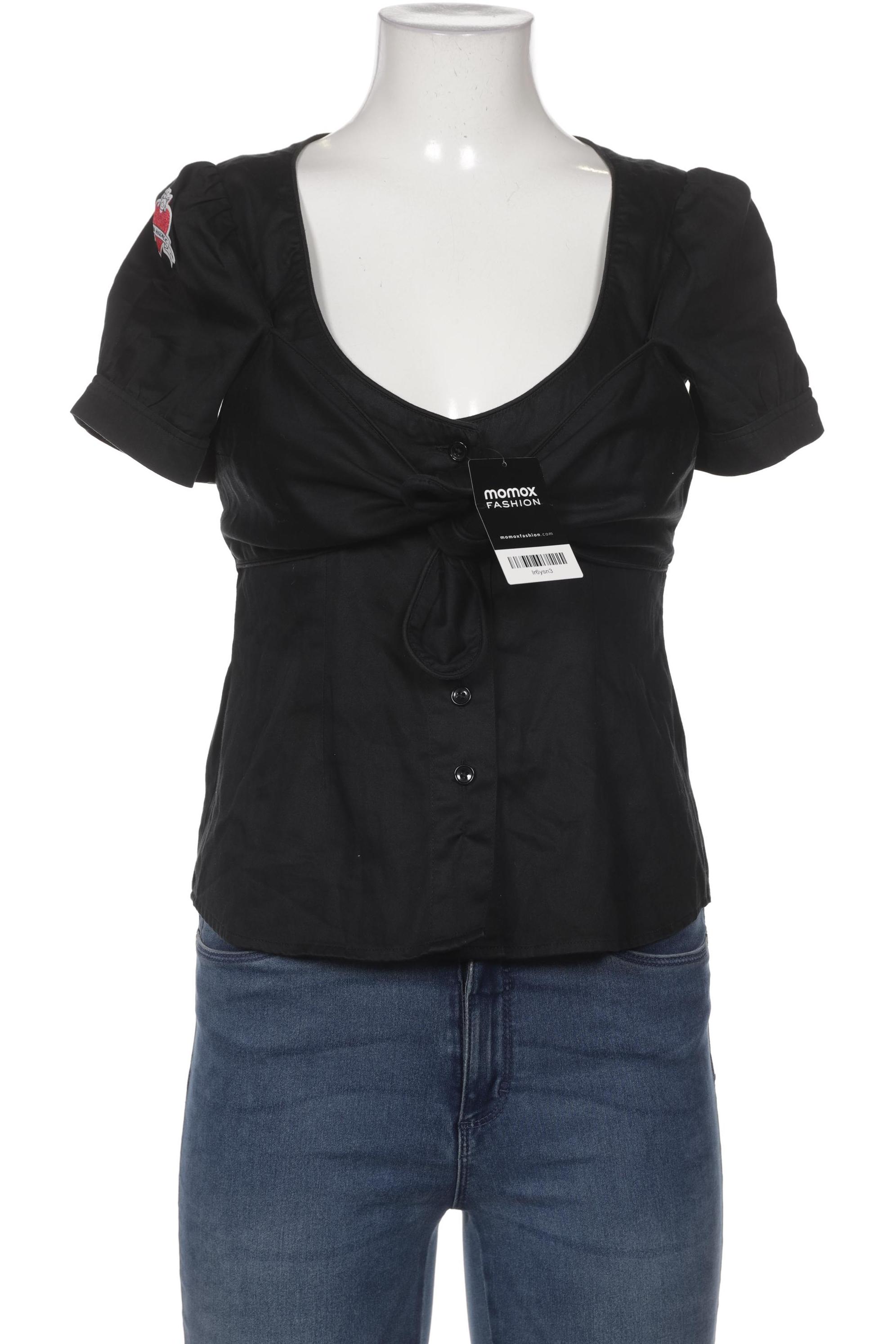 

Lena Hoschek Damen Bluse, schwarz, Gr. 38
