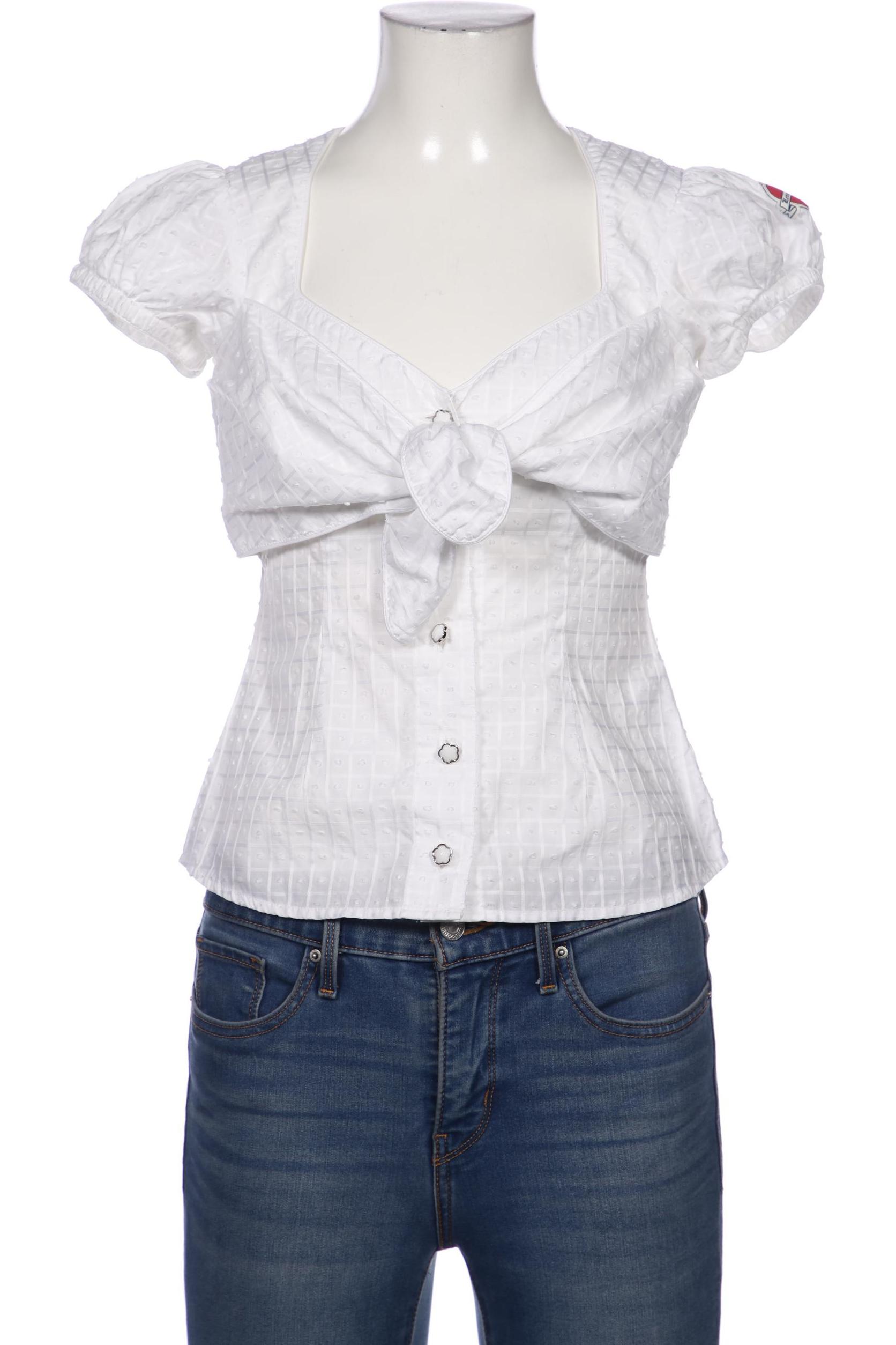 

Lena Hoschek Damen Bluse, weiß, Gr. 34