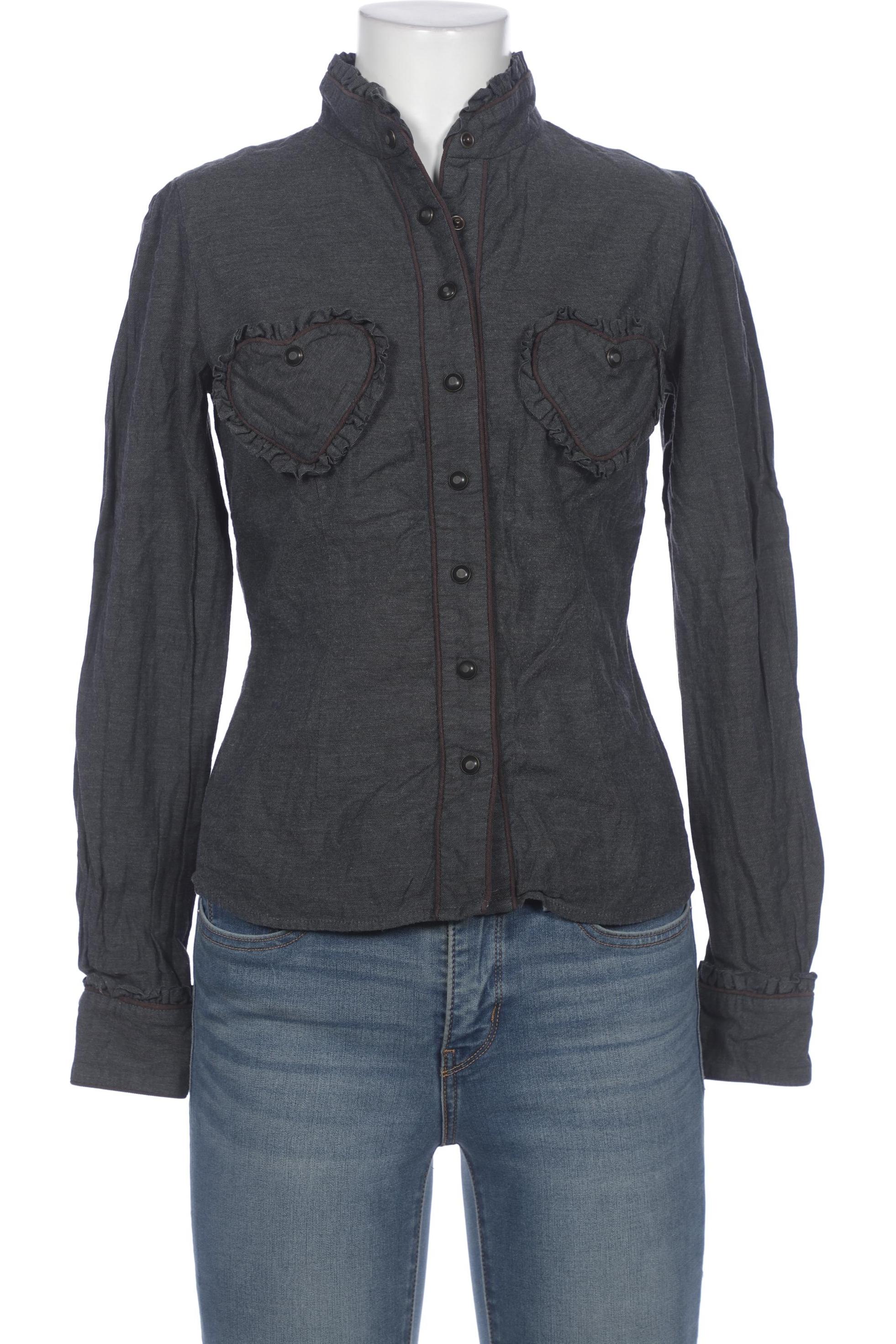 

Lena Hoschek Damen Bluse, grau, Gr. 34