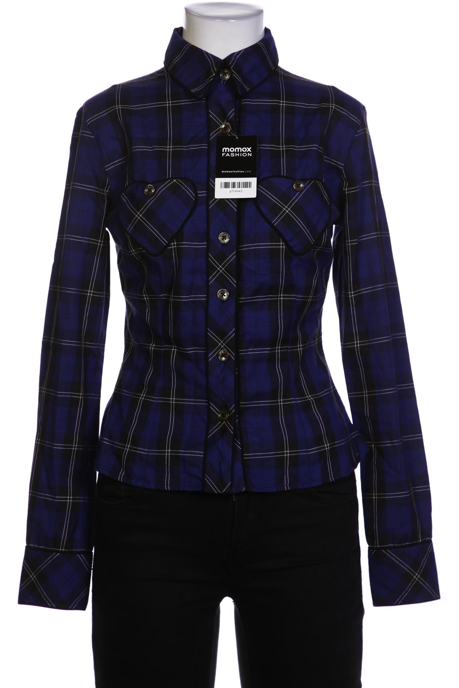 

Lena Hoschek Damen Bluse, marineblau, Gr. 34