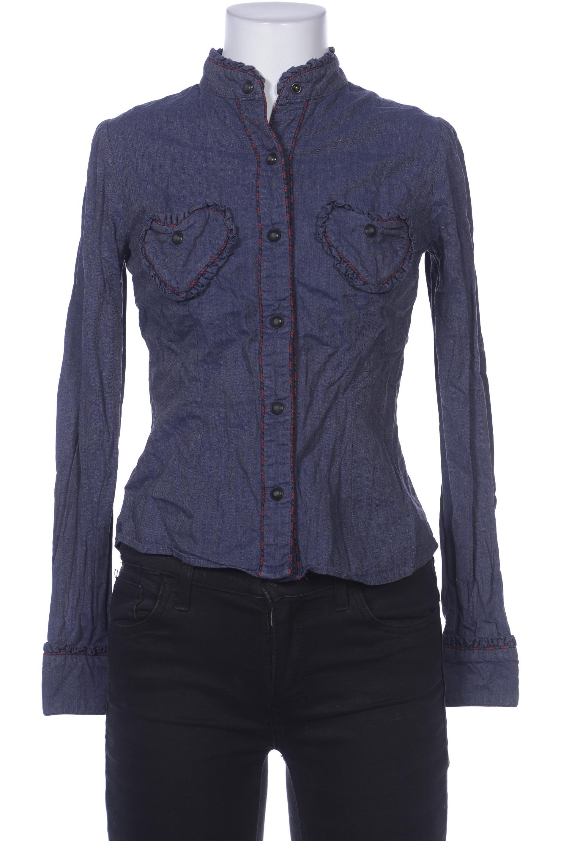 

Lena Hoschek Tradition Damen Bluse, marineblau, Gr. 34