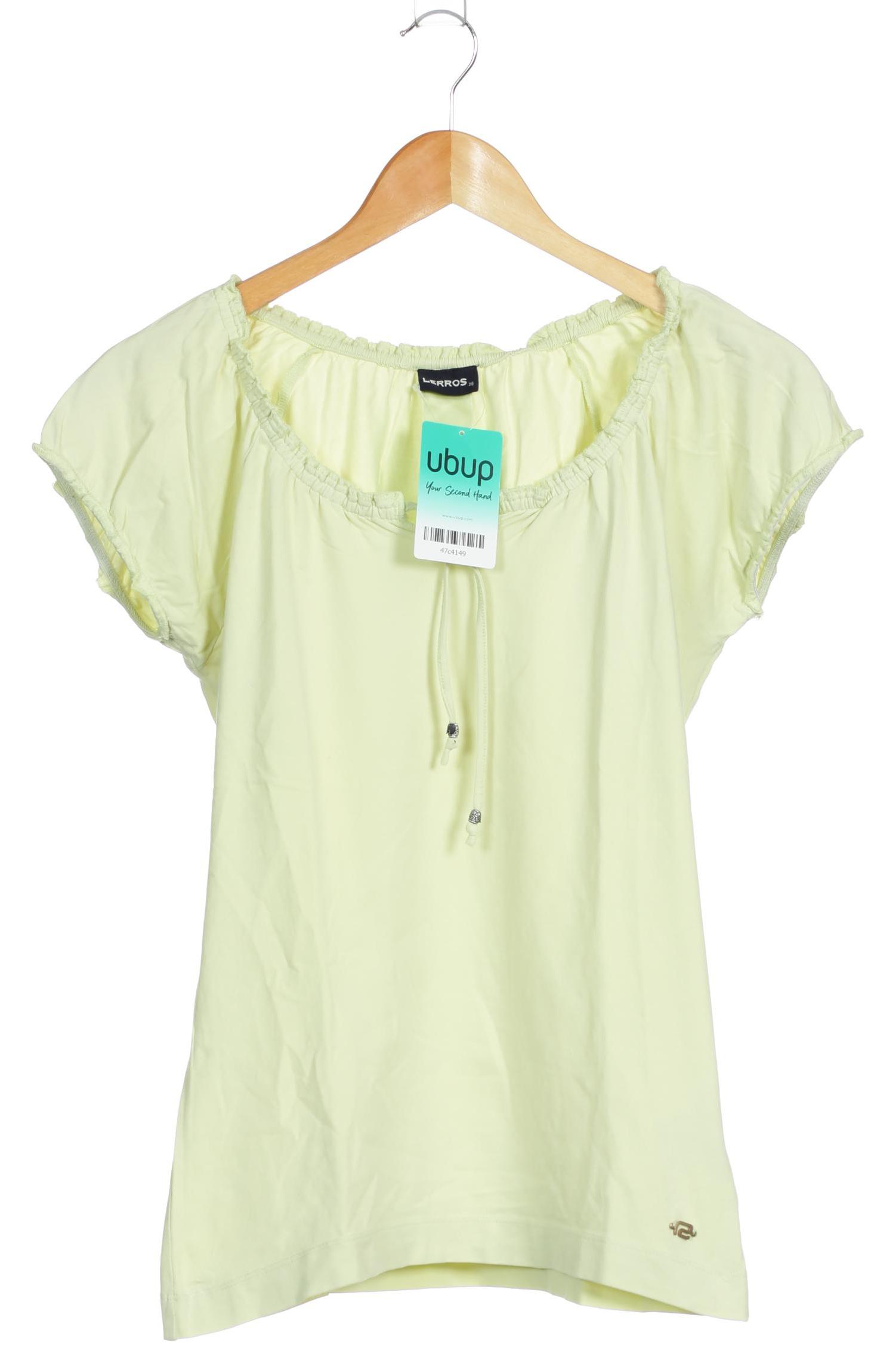 

Lerros Damen T-Shirt, gelb, Gr. 36