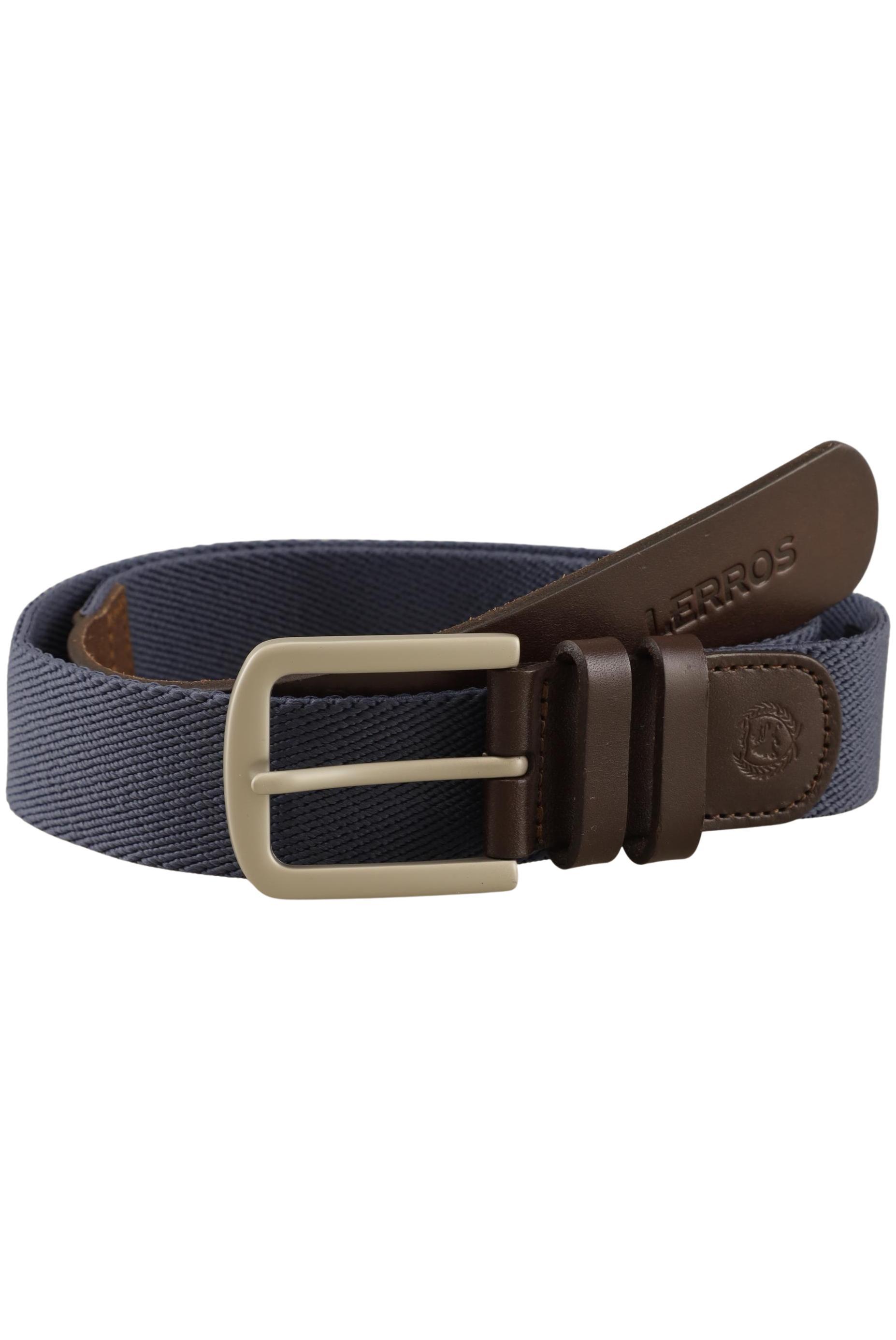 

Lerros Herren Gürtel, marineblau, Gr. 90