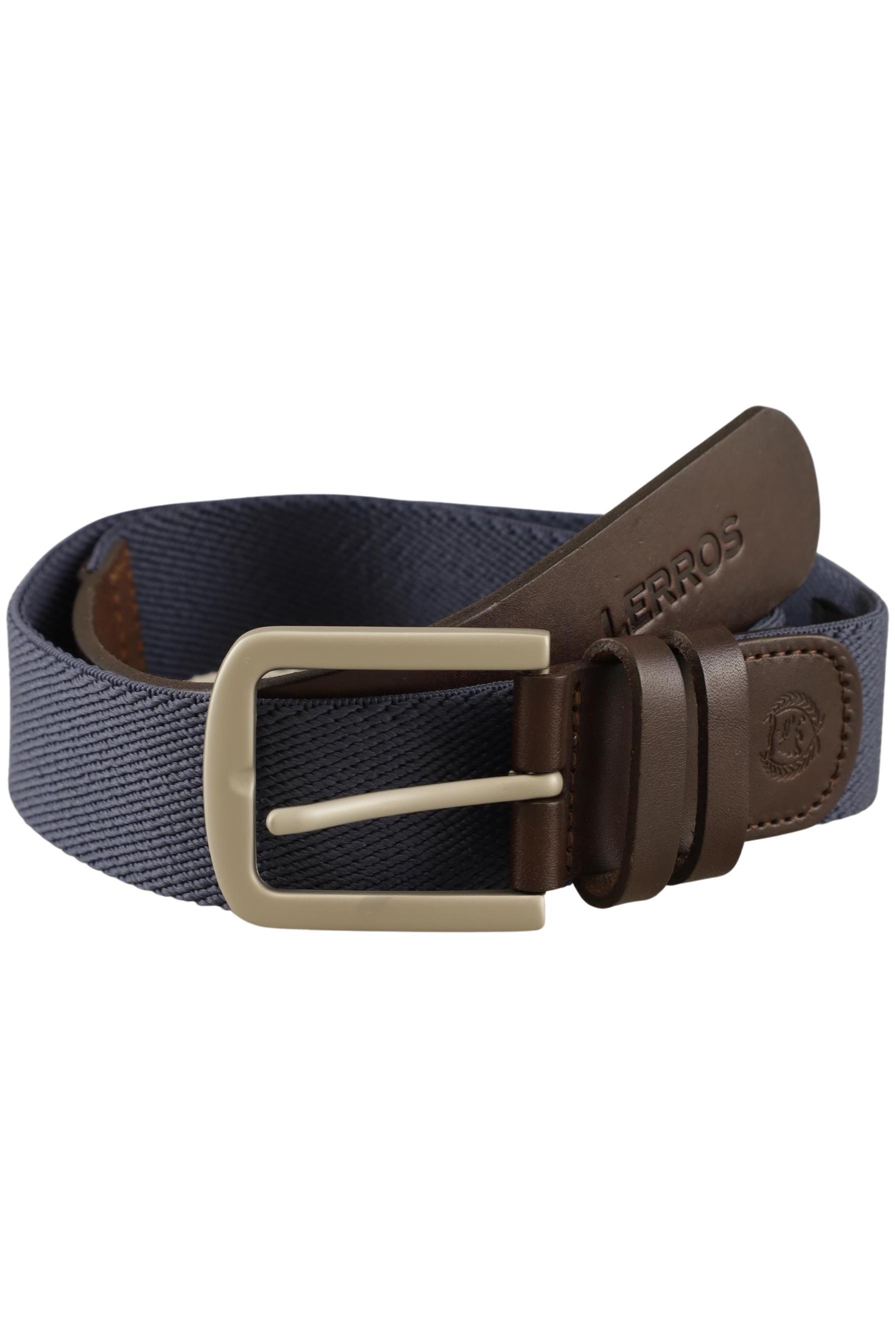 

Lerros Herren Gürtel, marineblau, Gr. 85