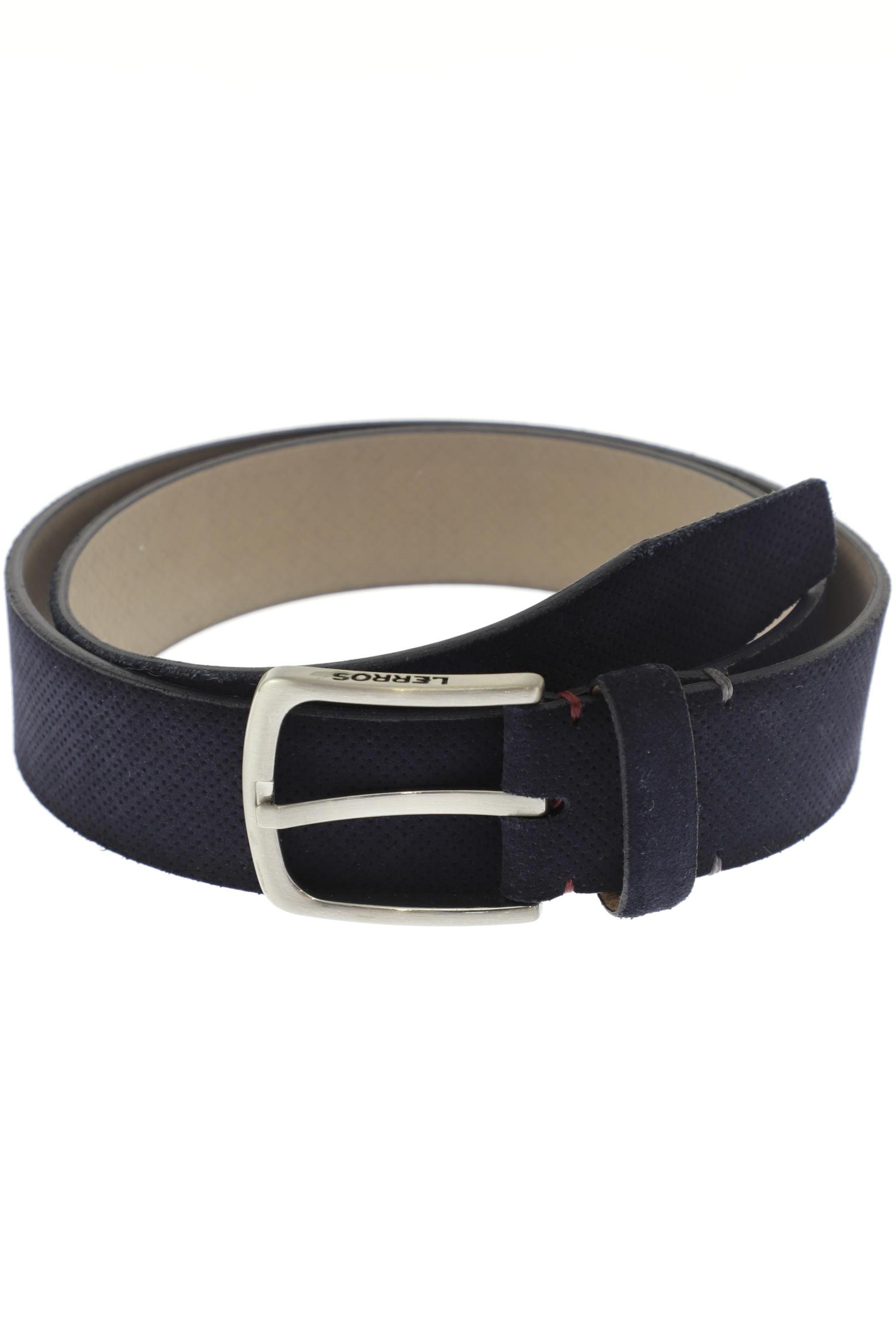 

Lerros Herren Gürtel, marineblau, Gr. 100