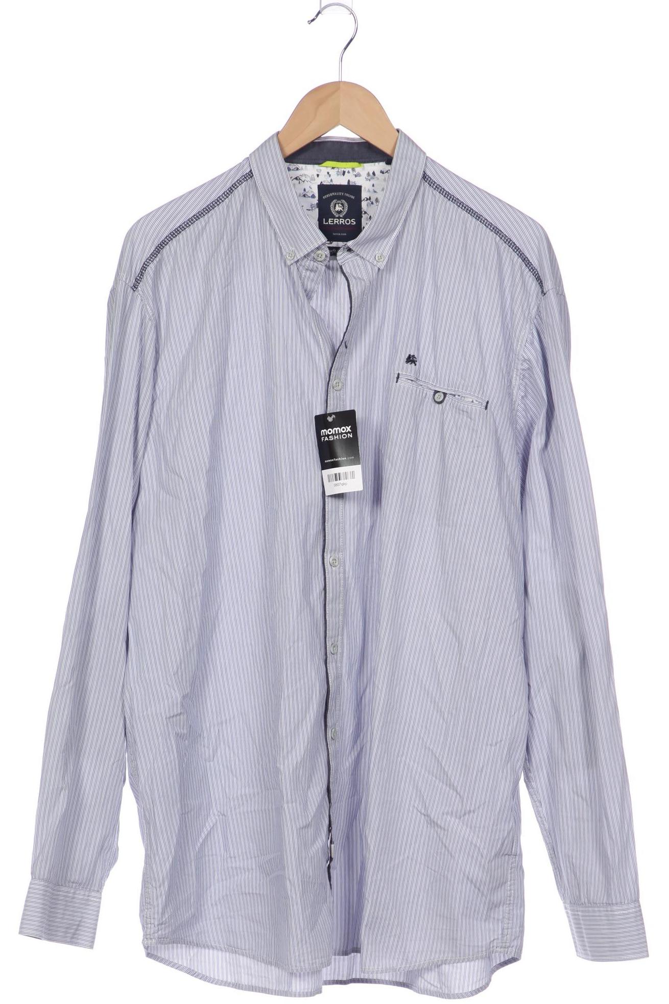 

Lerros Herren Hemd, blau, Gr. 58