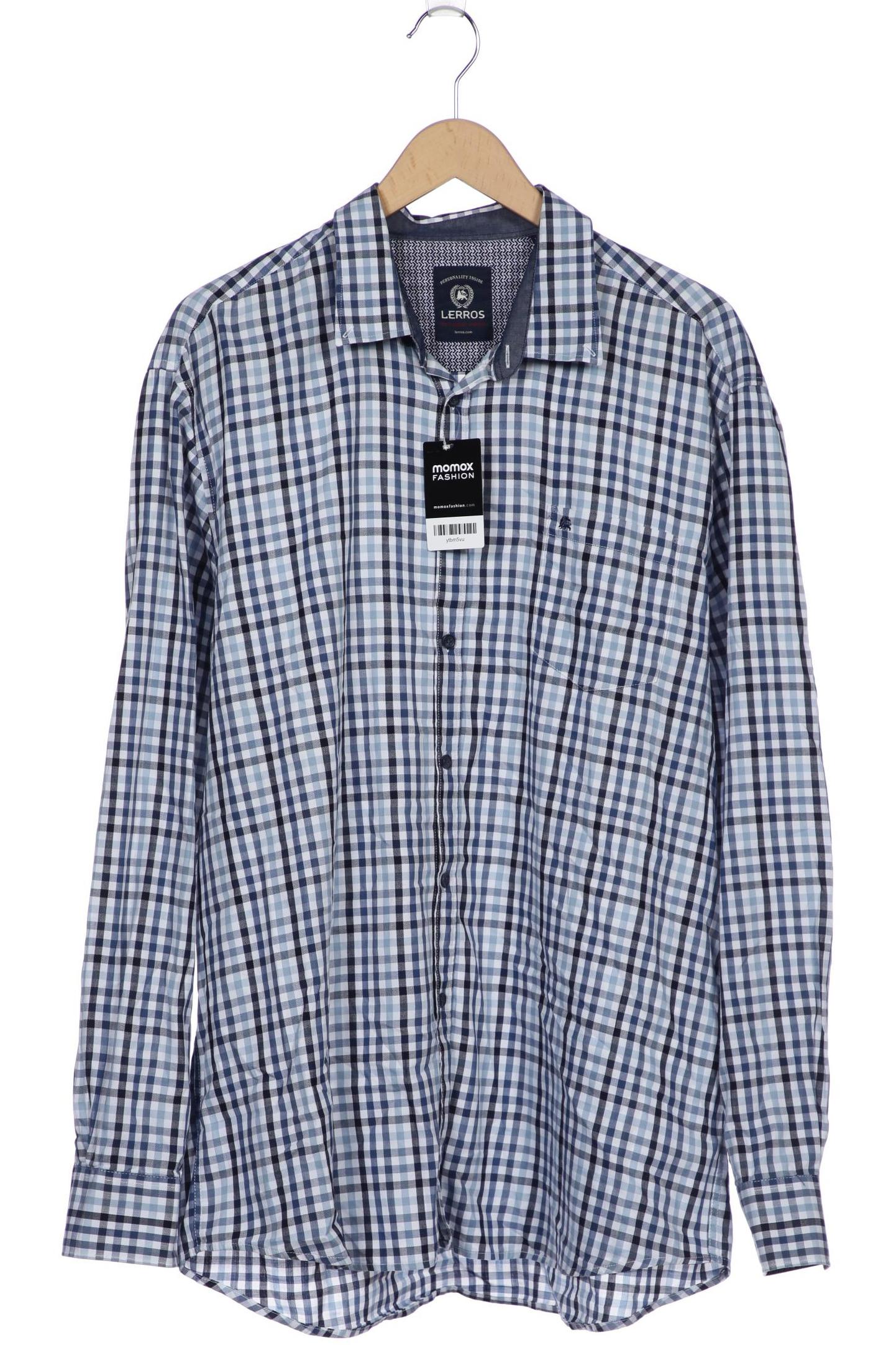 

Lerros Herren Hemd, blau, Gr. 56