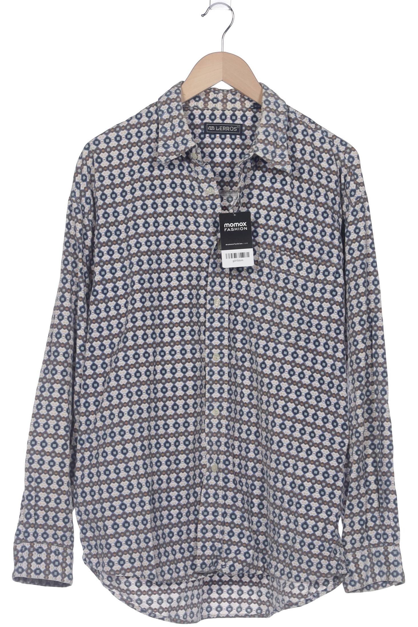 

Lerros Herren Hemd, marineblau, Gr. 56