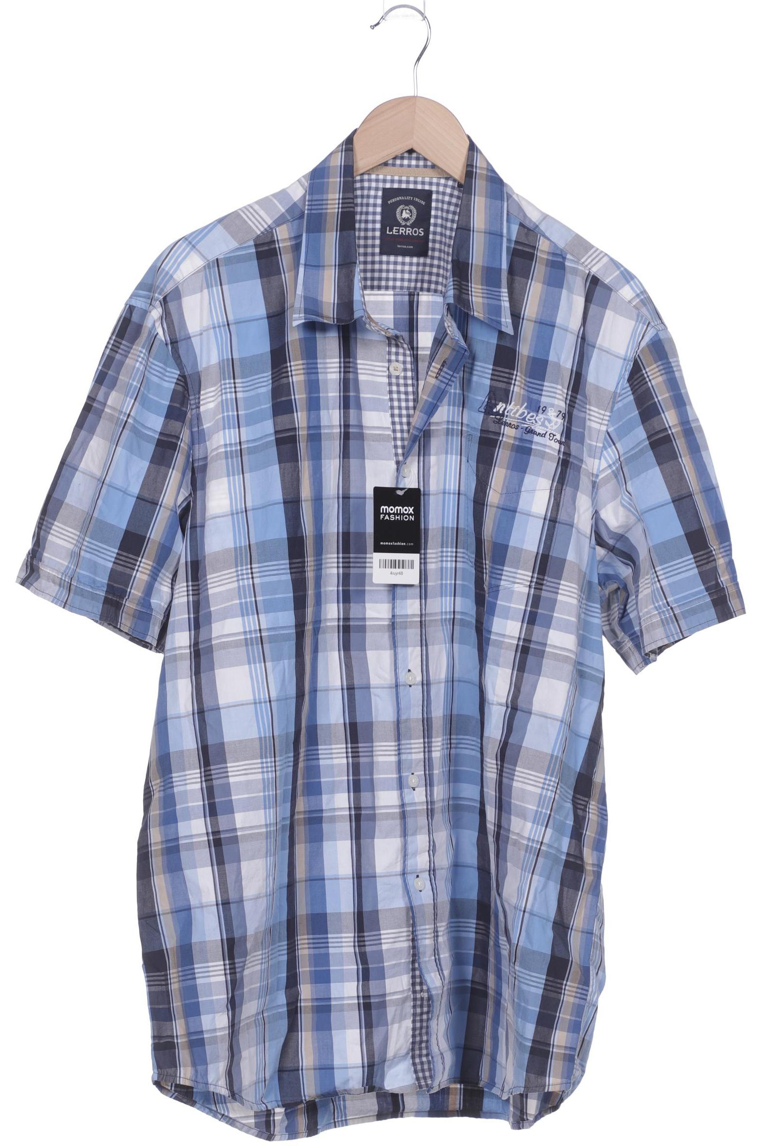 

Lerros Herren Hemd, blau, Gr. 56