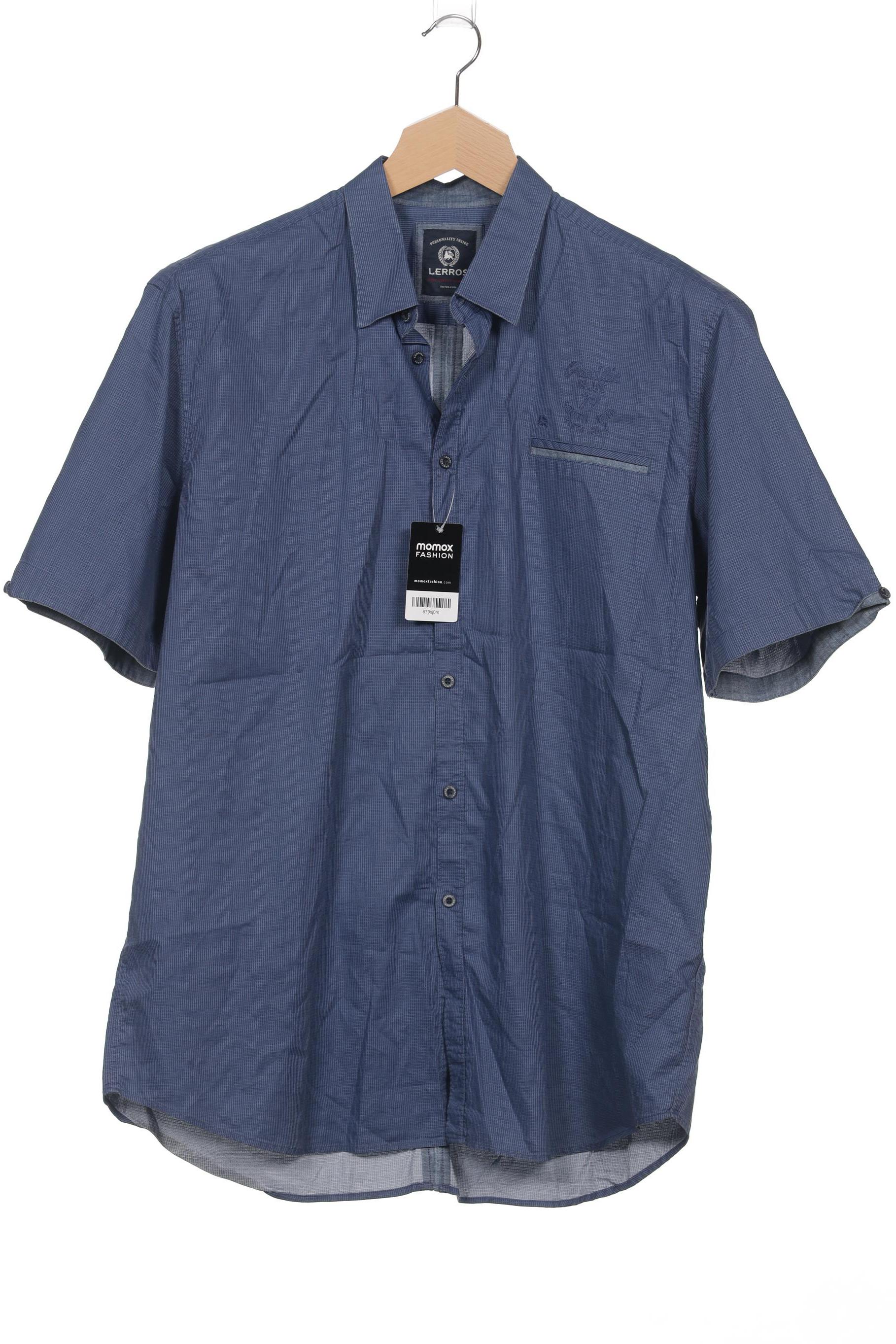 

Lerros Herren Hemd, blau, Gr. 56