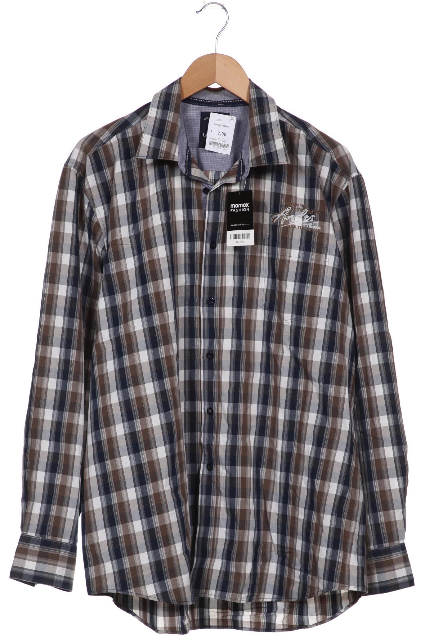 

Lerros Herren Hemd, marineblau, Gr. 56