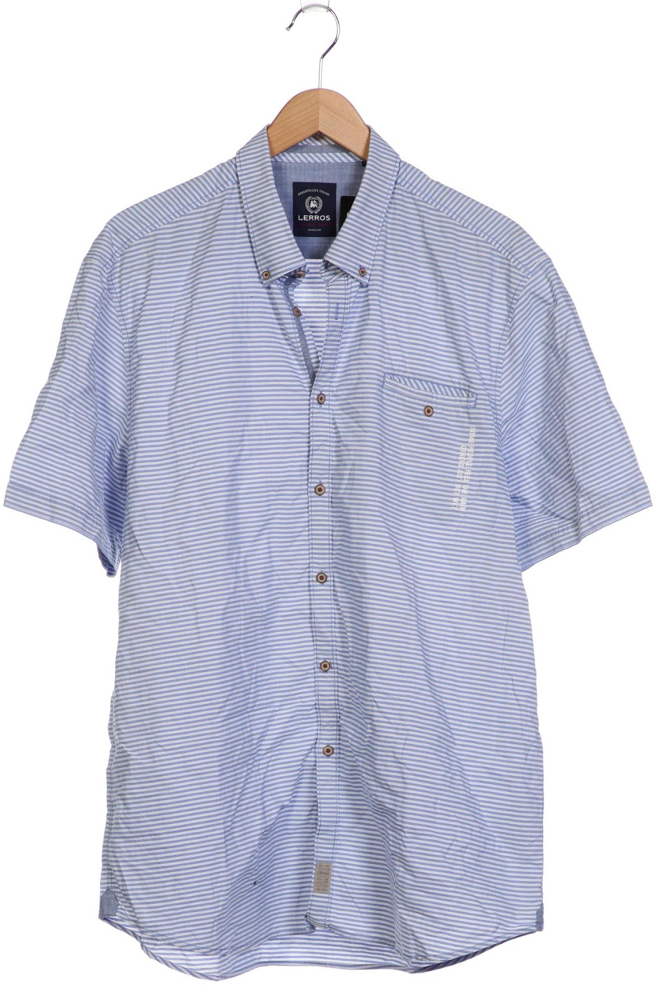 

Lerros Herren Hemd, blau, Gr. 56