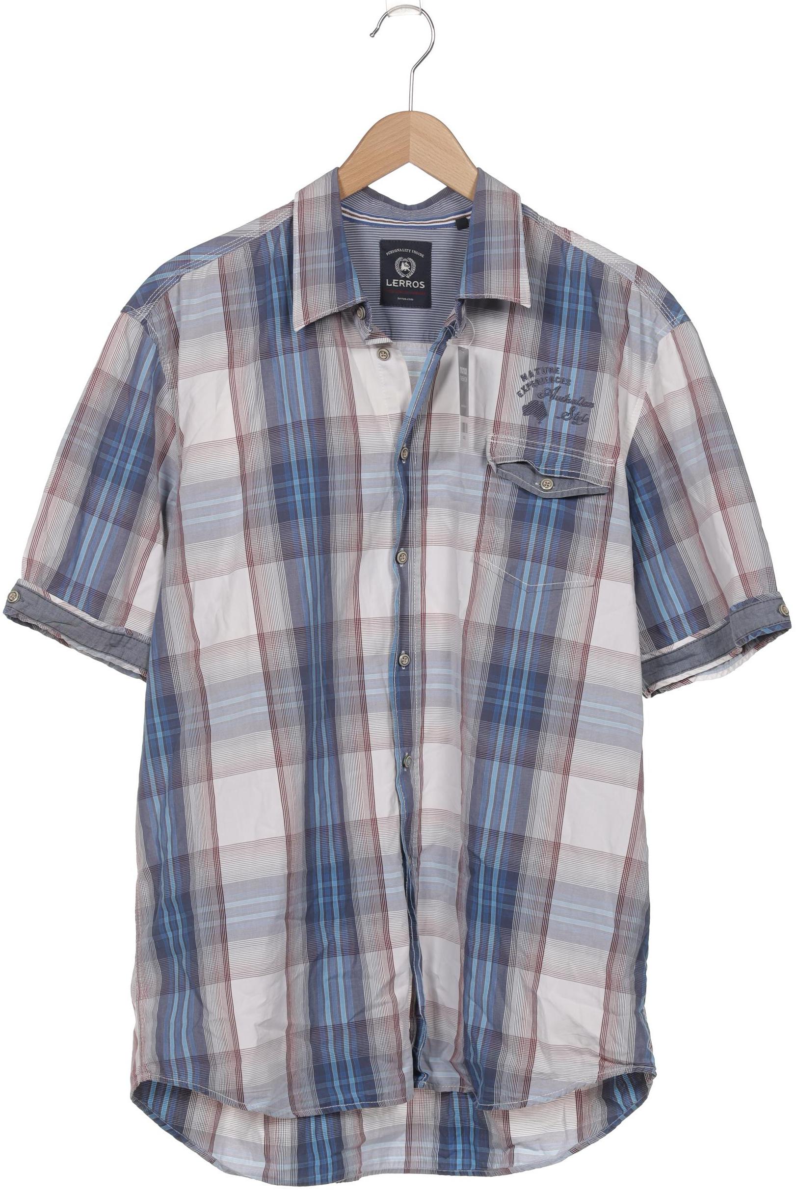 

Lerros Herren Hemd, blau, Gr. 56