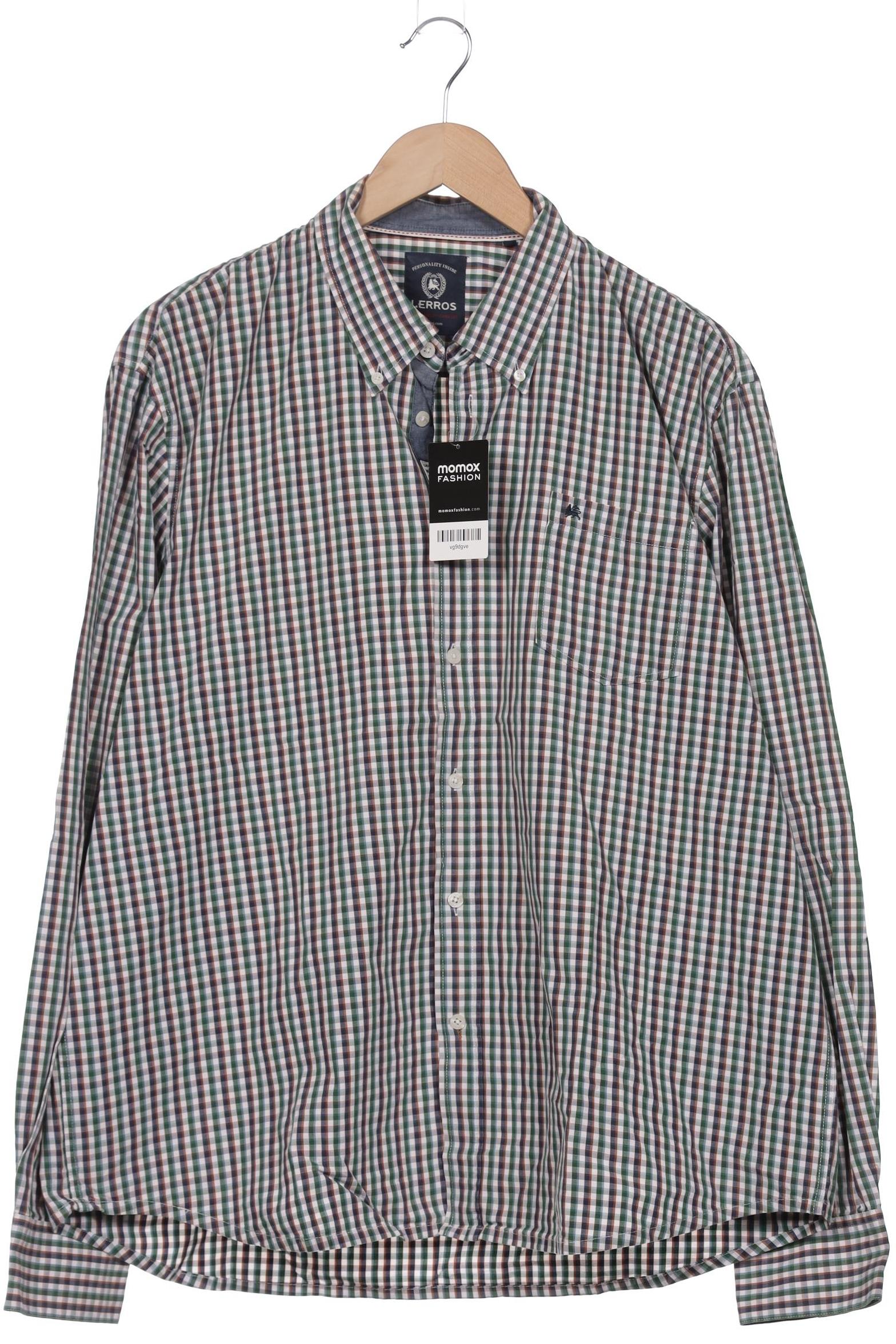 

Lerros Herren Hemd, grün, Gr. 56