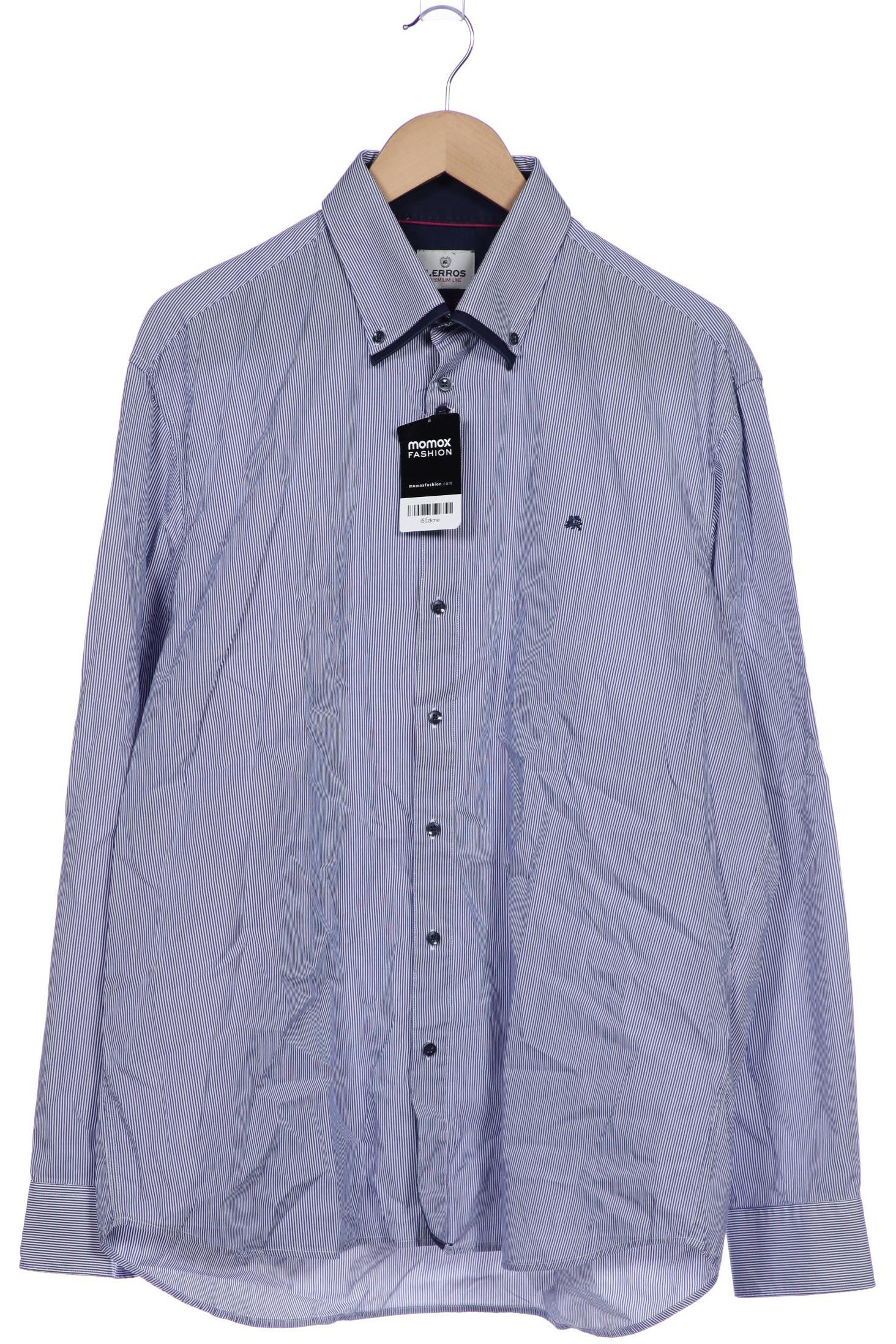 

Lerros Herren Hemd, blau, Gr. 56