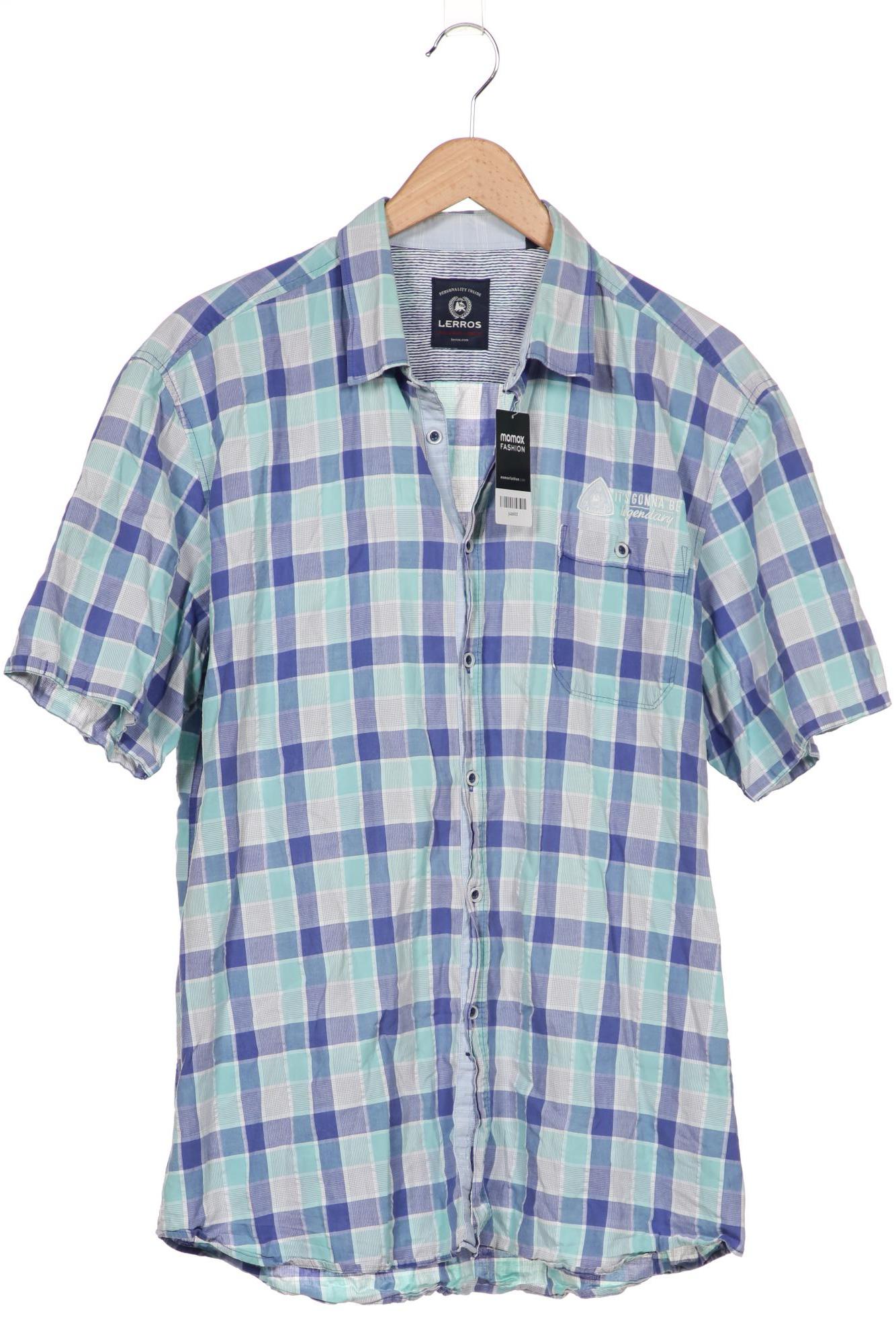 

Lerros Herren Hemd, blau