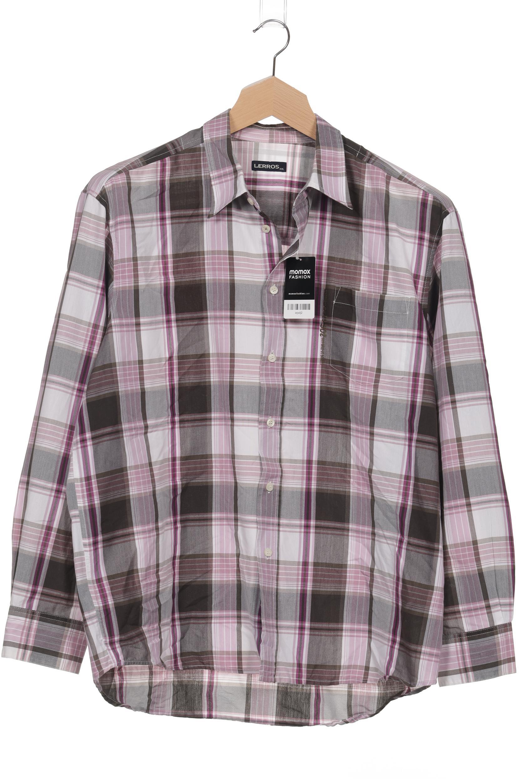 

Lerros Herren Hemd, pink, Gr. 56