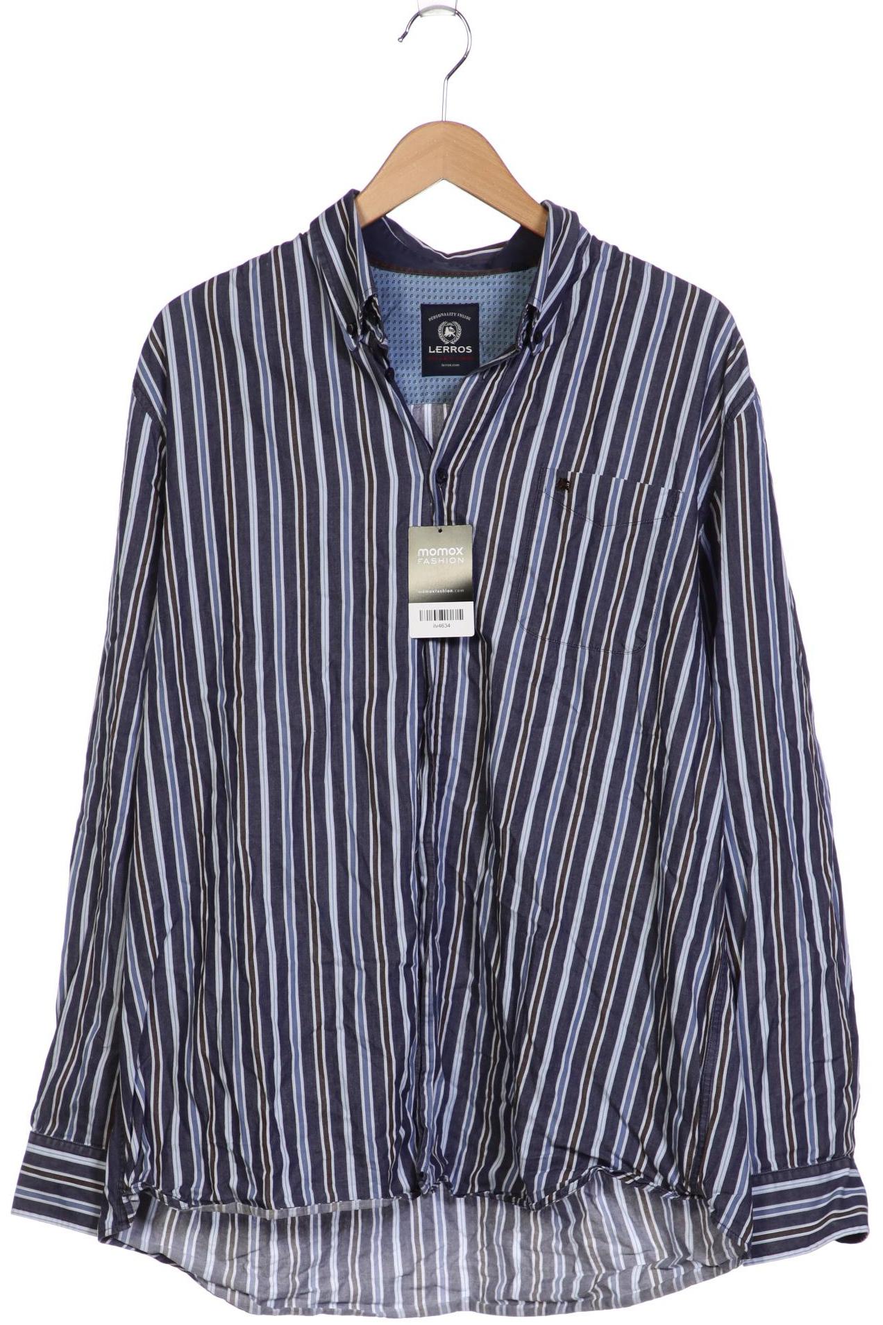 

Lerros Herren Hemd, marineblau, Gr. 56