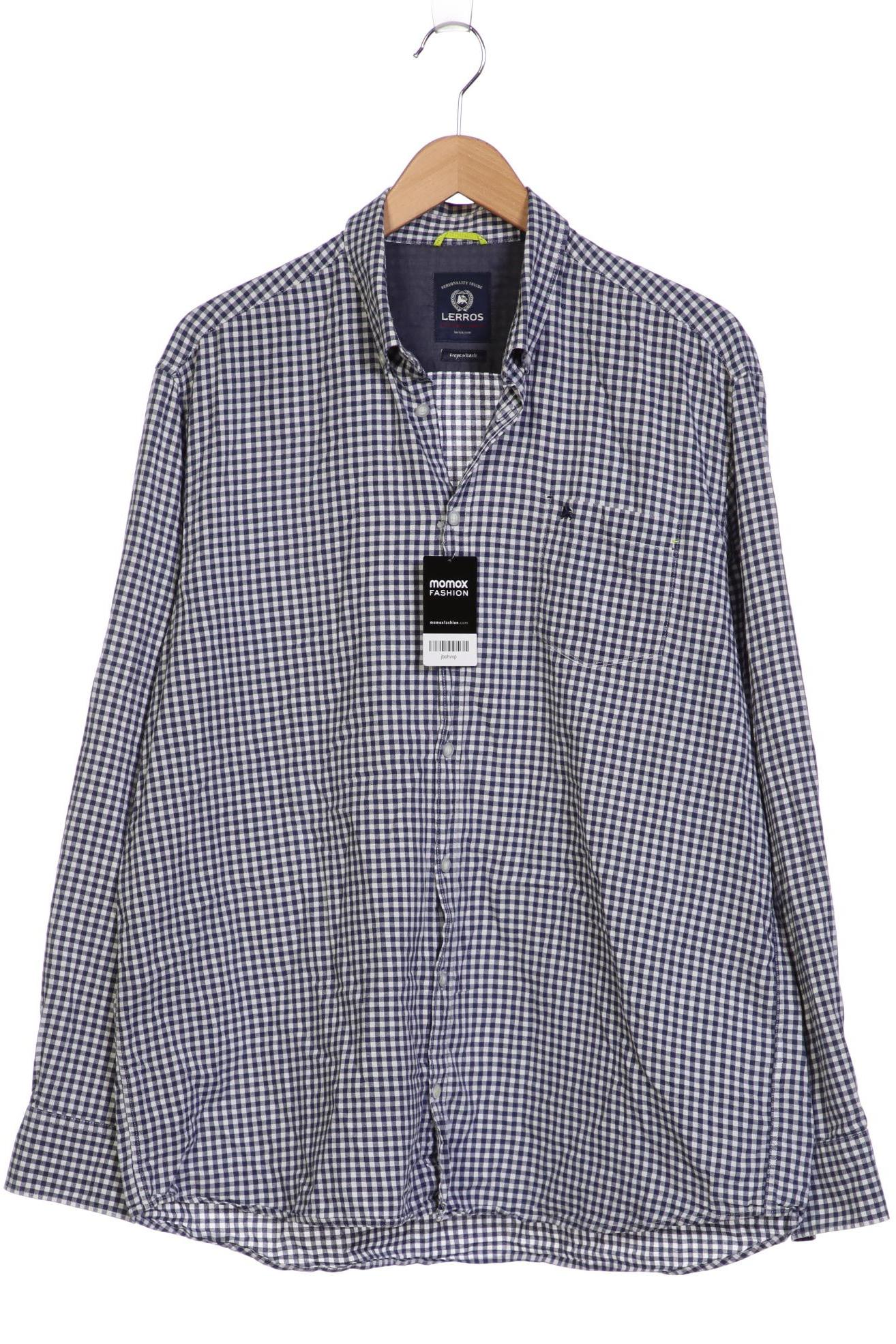 

Lerros Herren Hemd, marineblau, Gr. 56