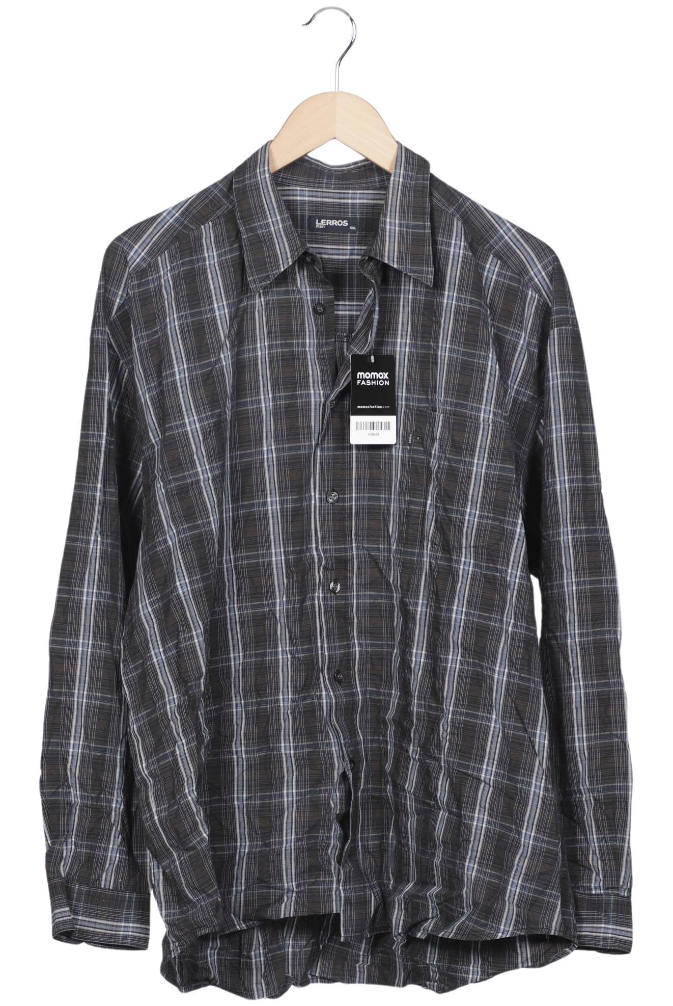 

Lerros Herren Hemd, grau, Gr. 56