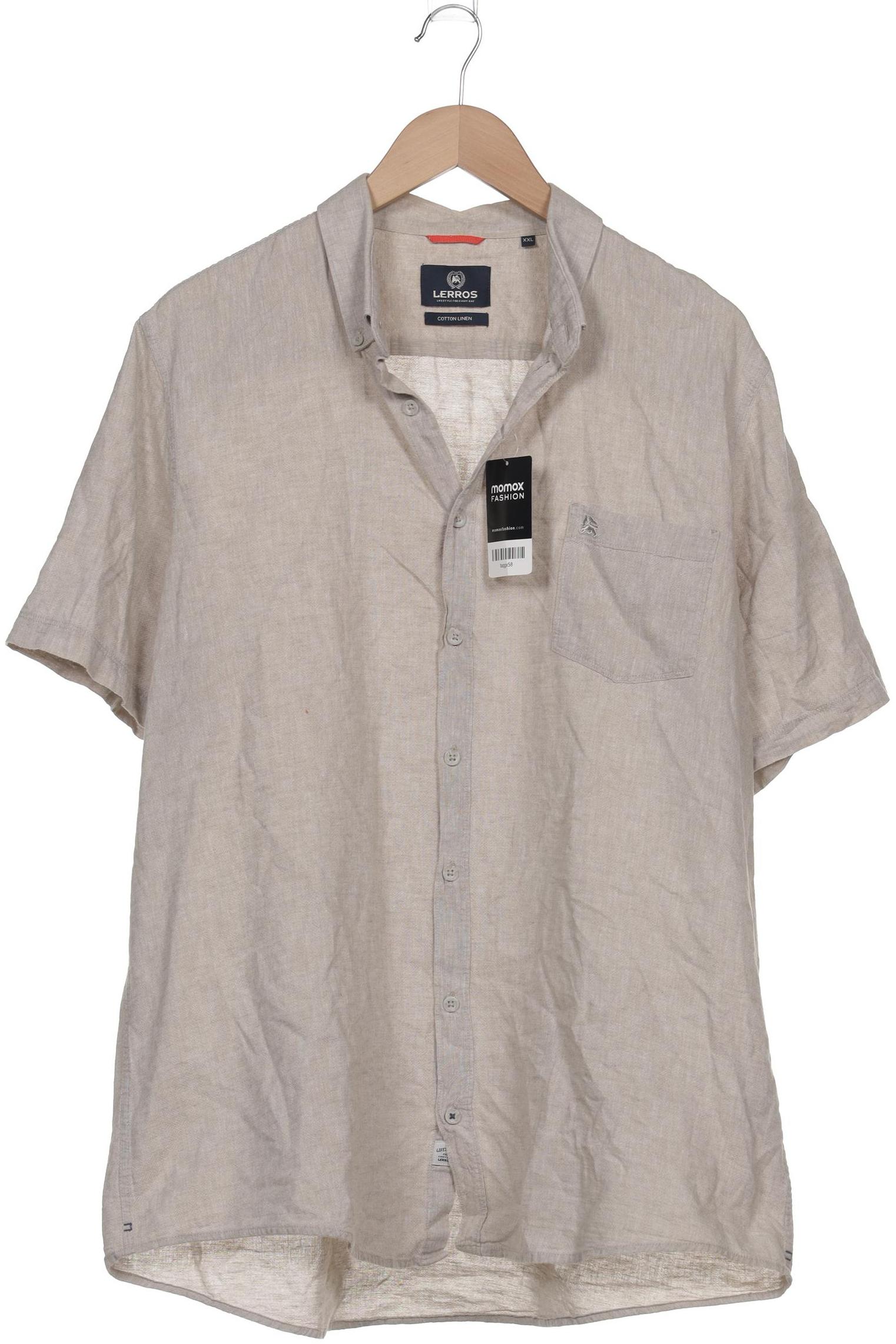 

Lerros Herren Hemd, beige, Gr. 56