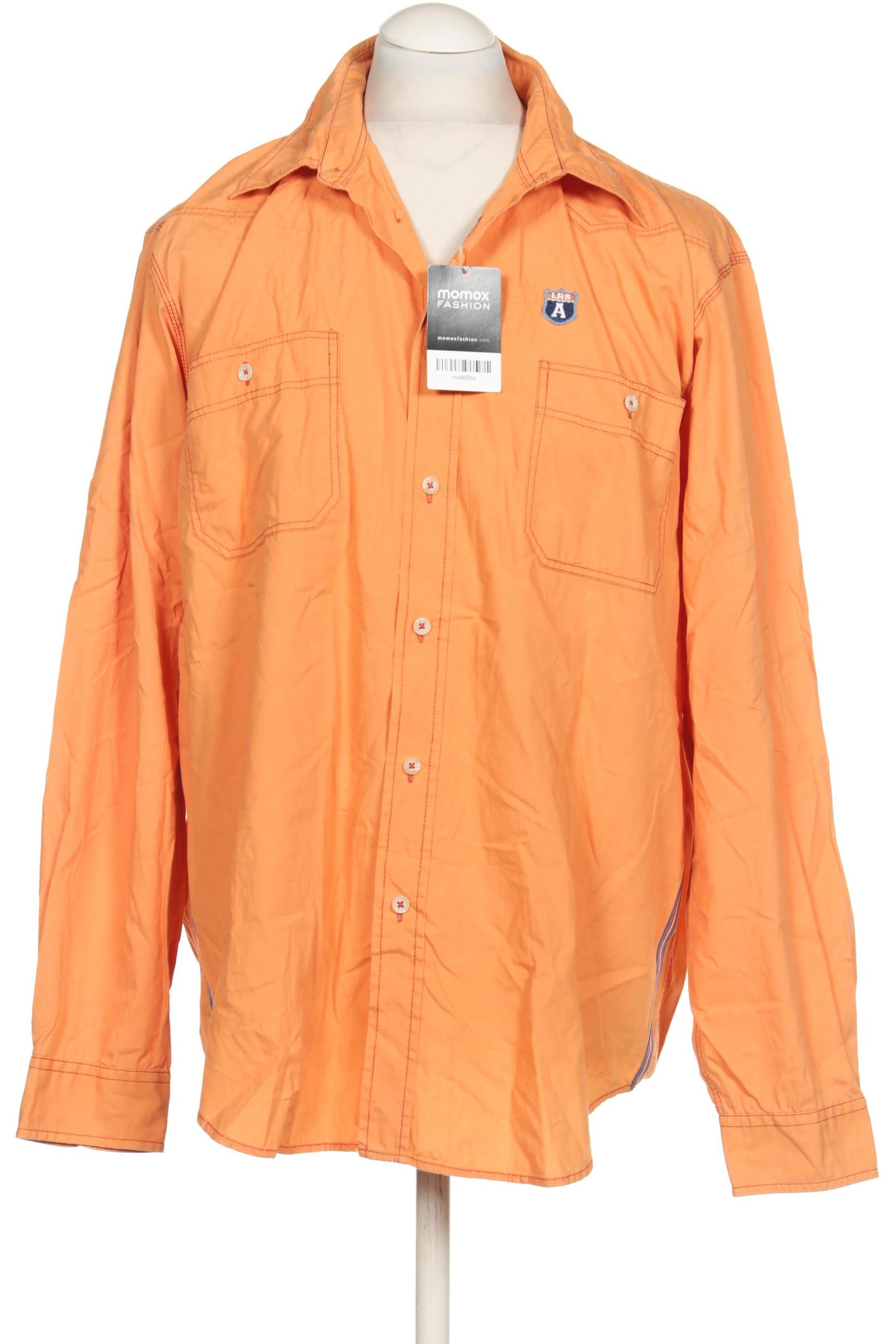 

Lerros Herren Hemd, orange, Gr. 52