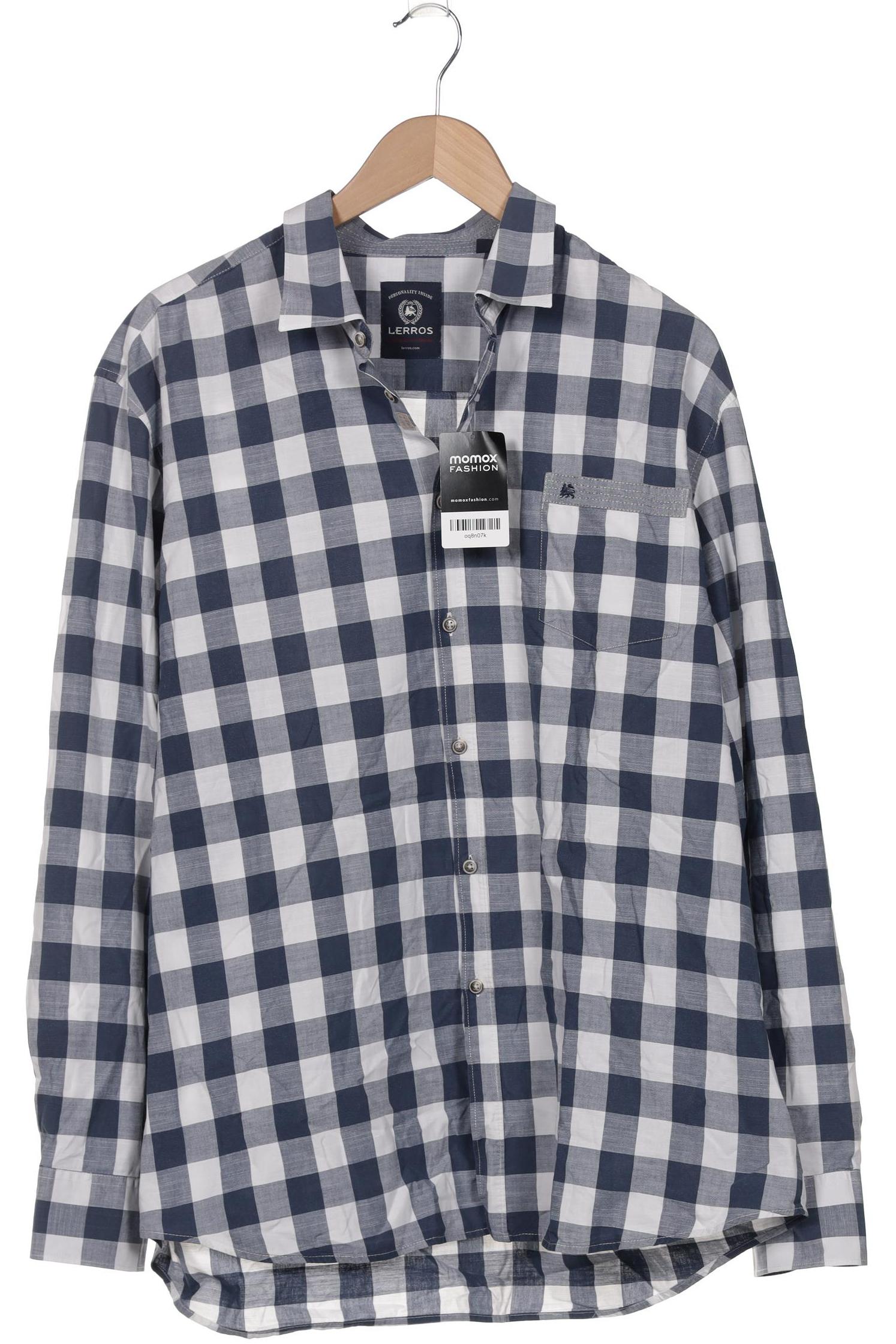 

Lerros Herren Hemd, marineblau, Gr. 56
