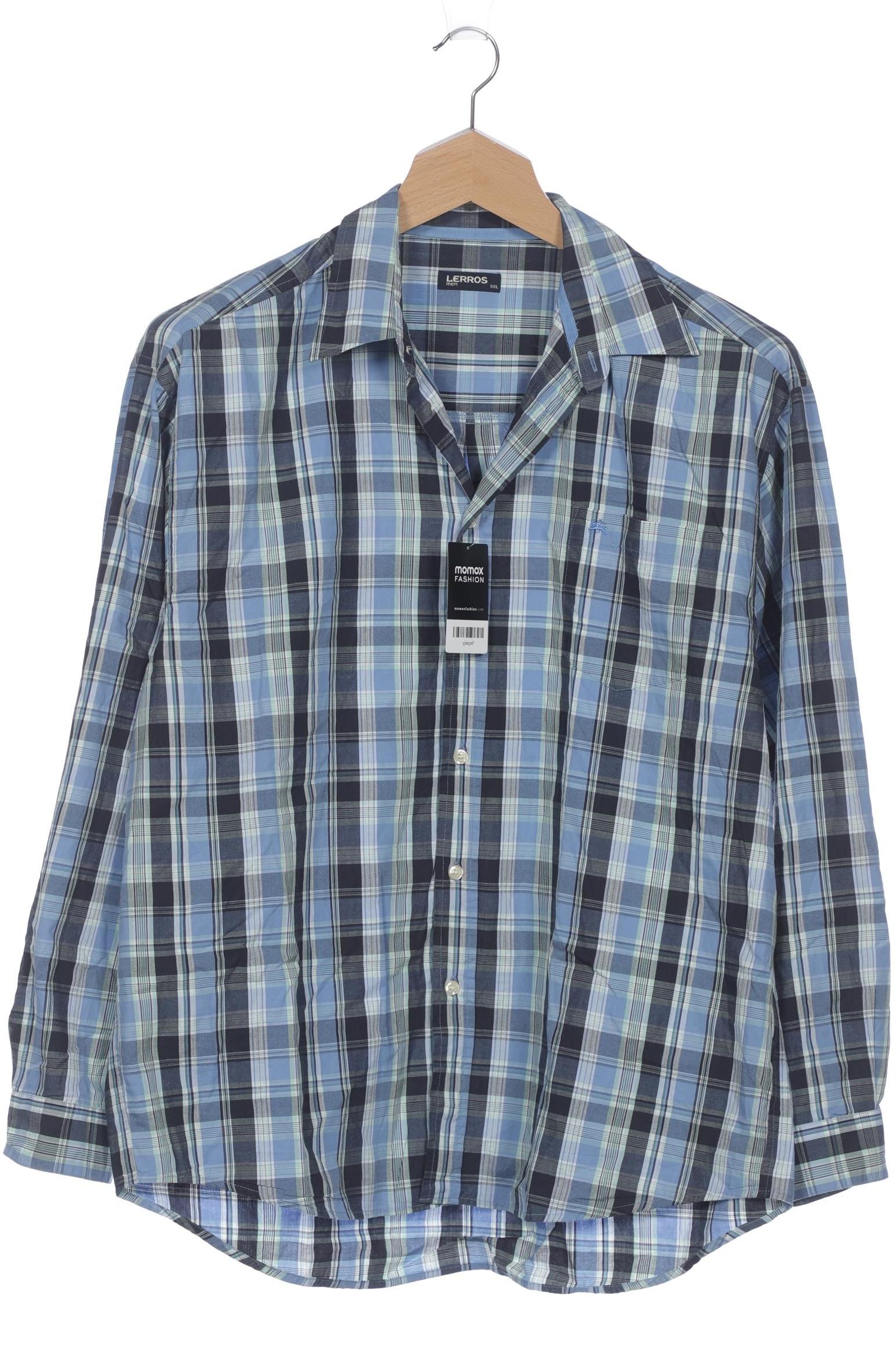 

Lerros Herren Hemd, blau, Gr. 56