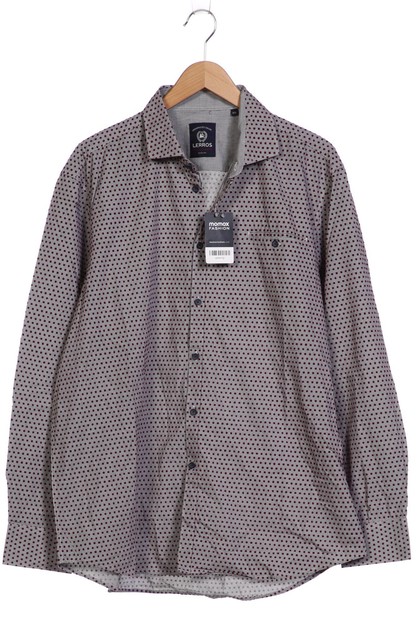 

Lerros Herren Hemd, grau, Gr. 56