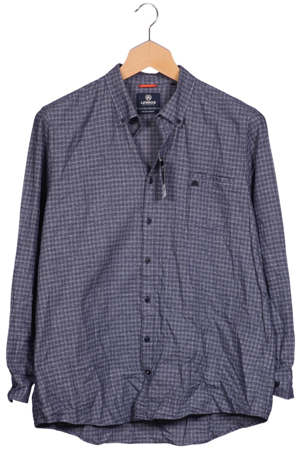 

Lerros Herren Hemd, marineblau, Gr. 58